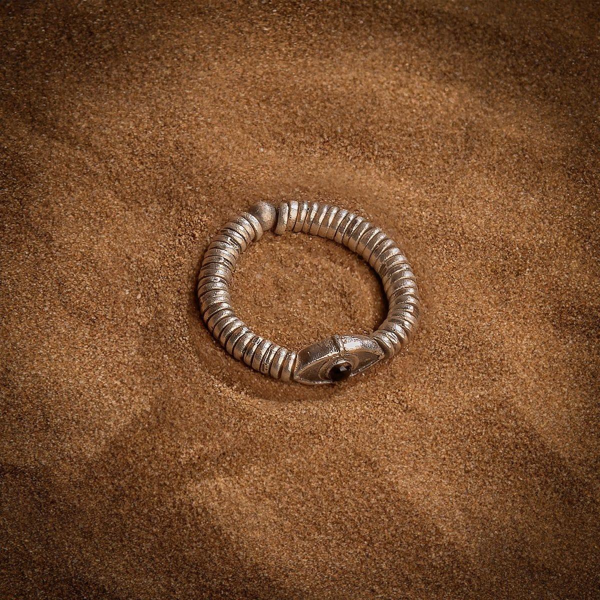 Invisible Armor - Heishi Evil Eye Onyx Ring - Image 3
