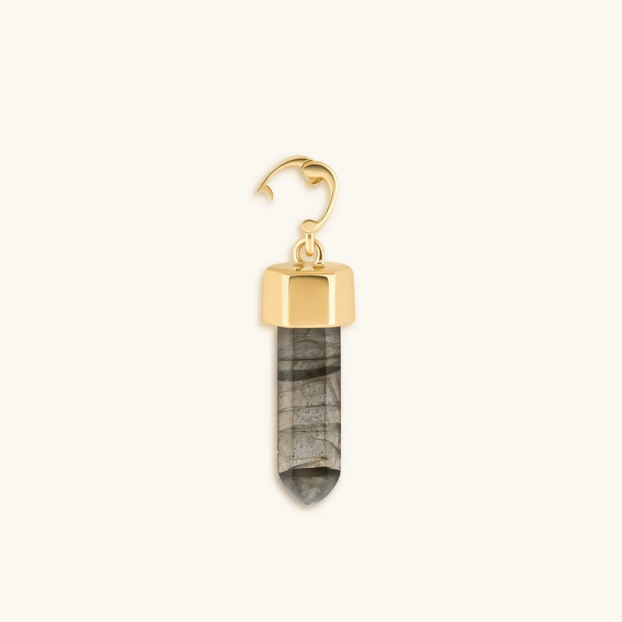 Iridescent Intuition - Labradorite Pointer Charm - Image 2