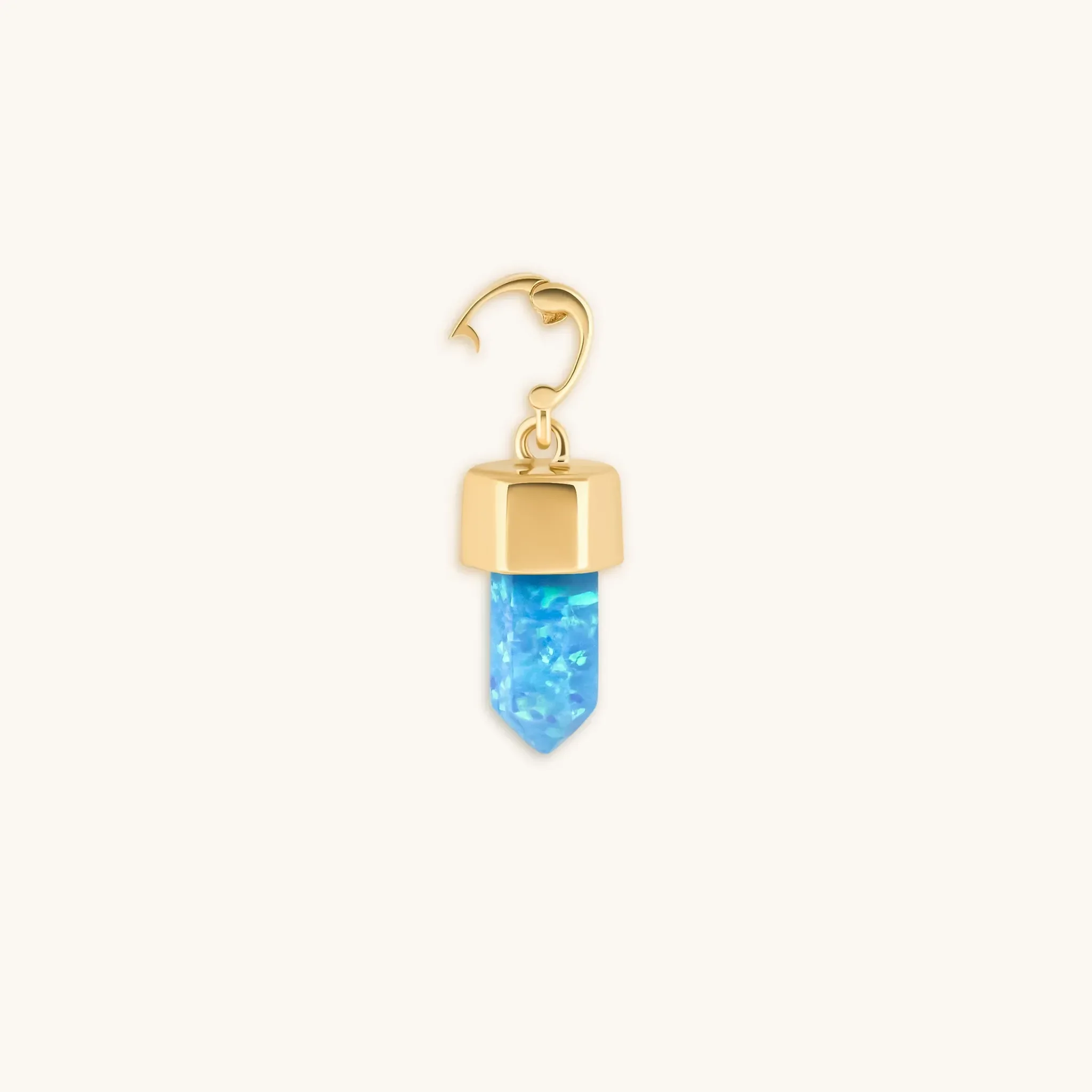Joy Seeker - Lab Blue Opal Pointer Charm - Image 4