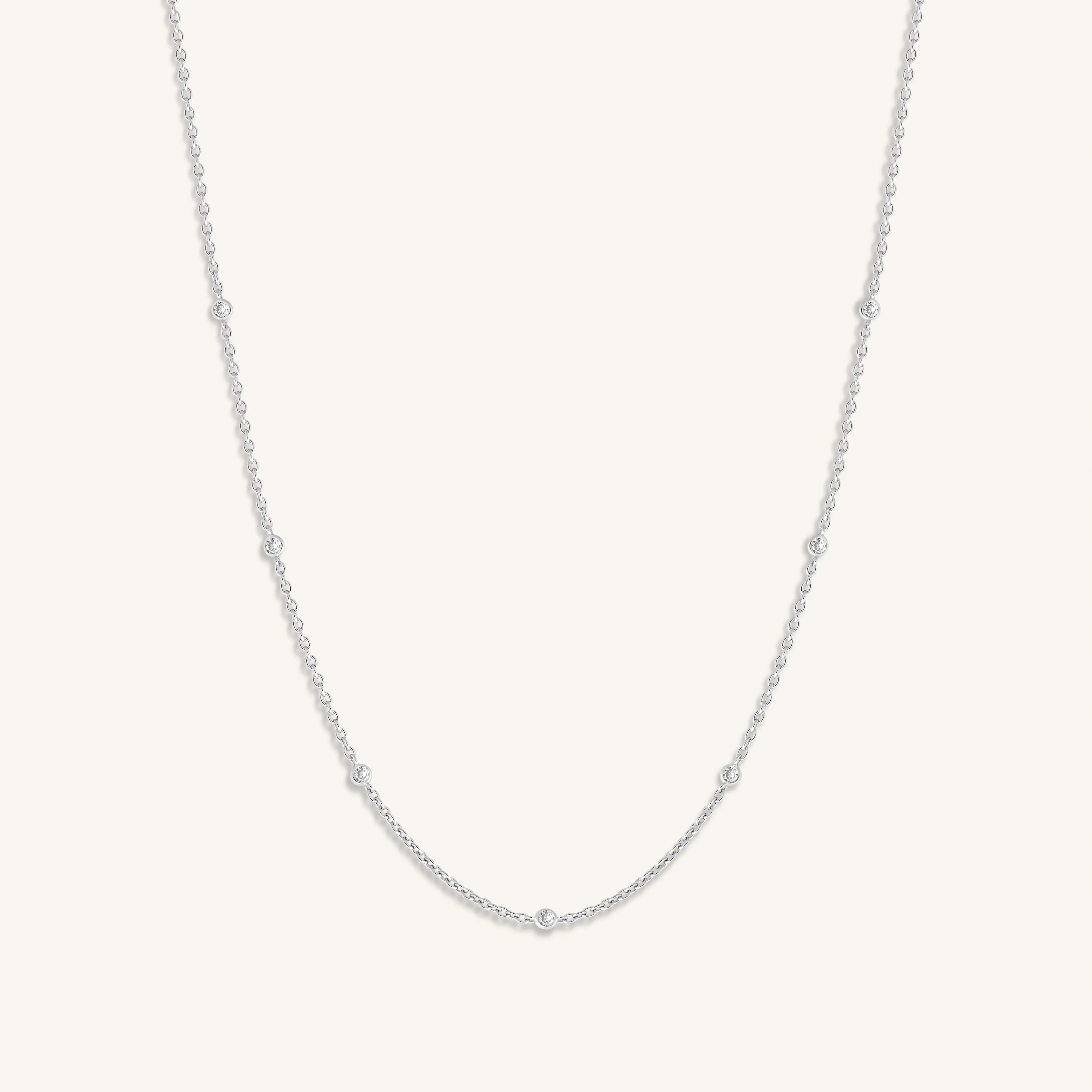 Joyful Life Silver Necklace
