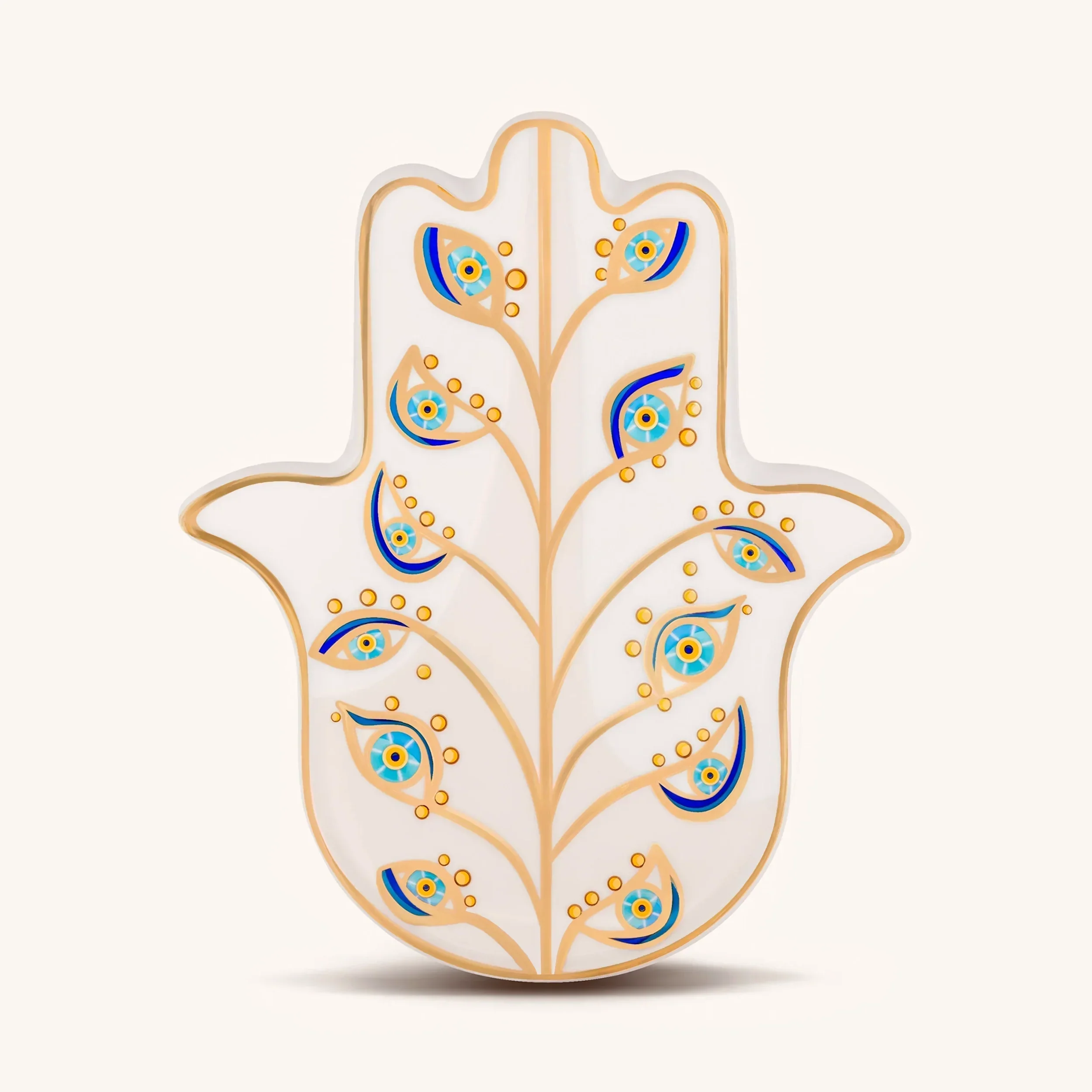 Eternally Abundant Large Hamsa Wall Blessing