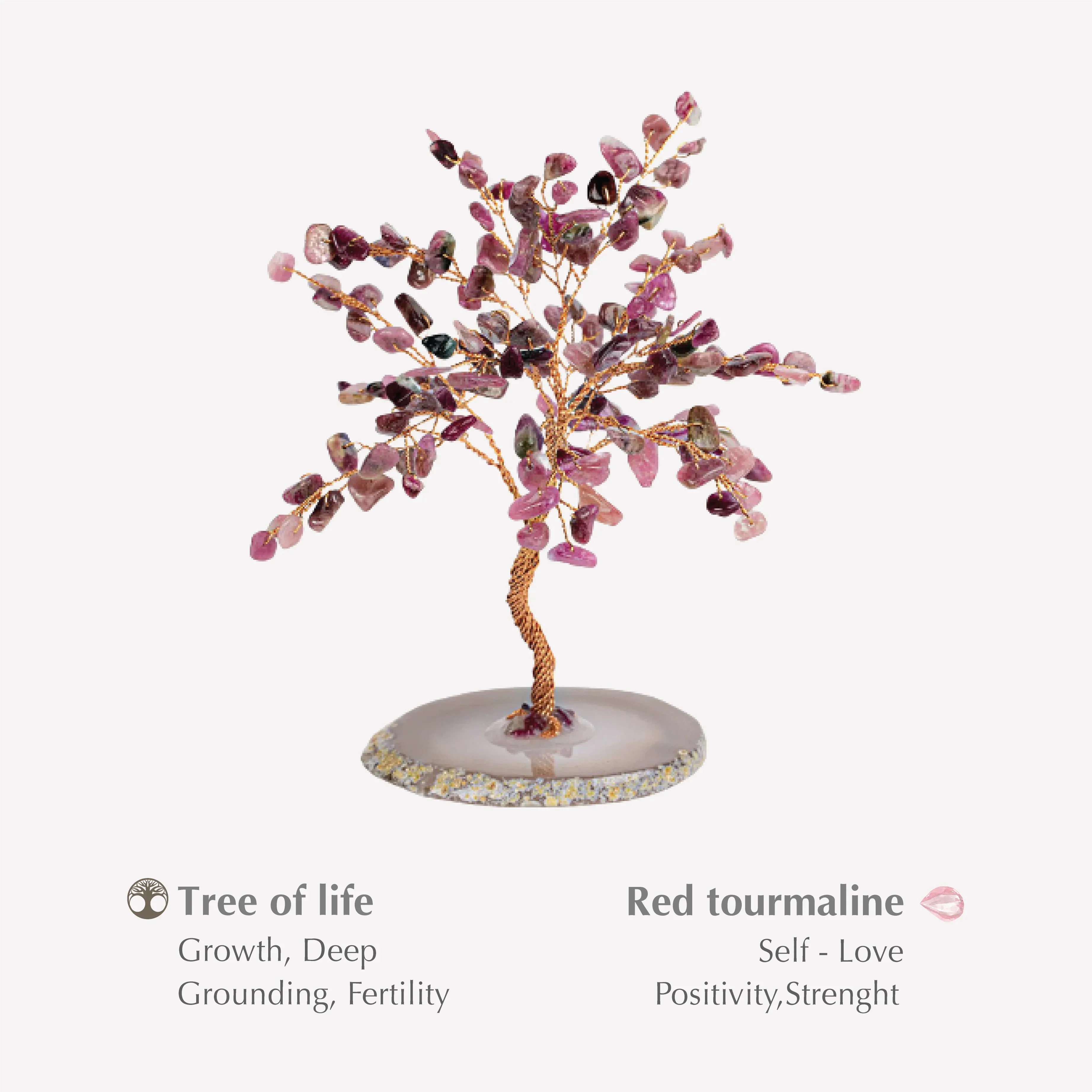 Lavish Blessings - Tourmaline Feng Shui Tree - Image 5