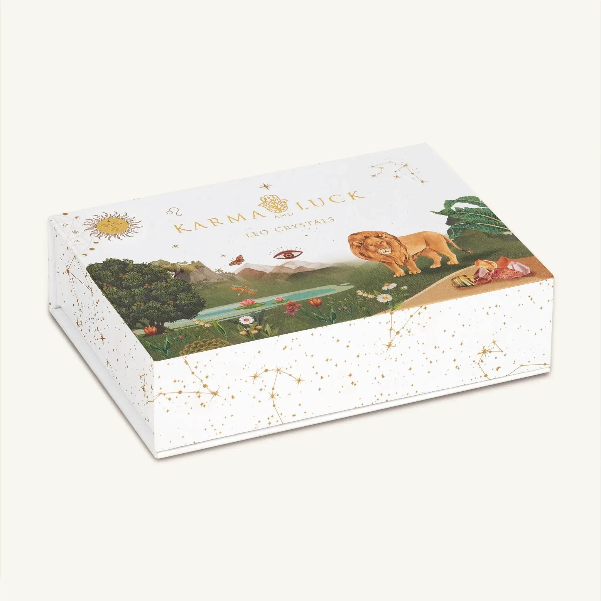 Bold Ambition Leo Zodiac Crystal Box - Image 2
