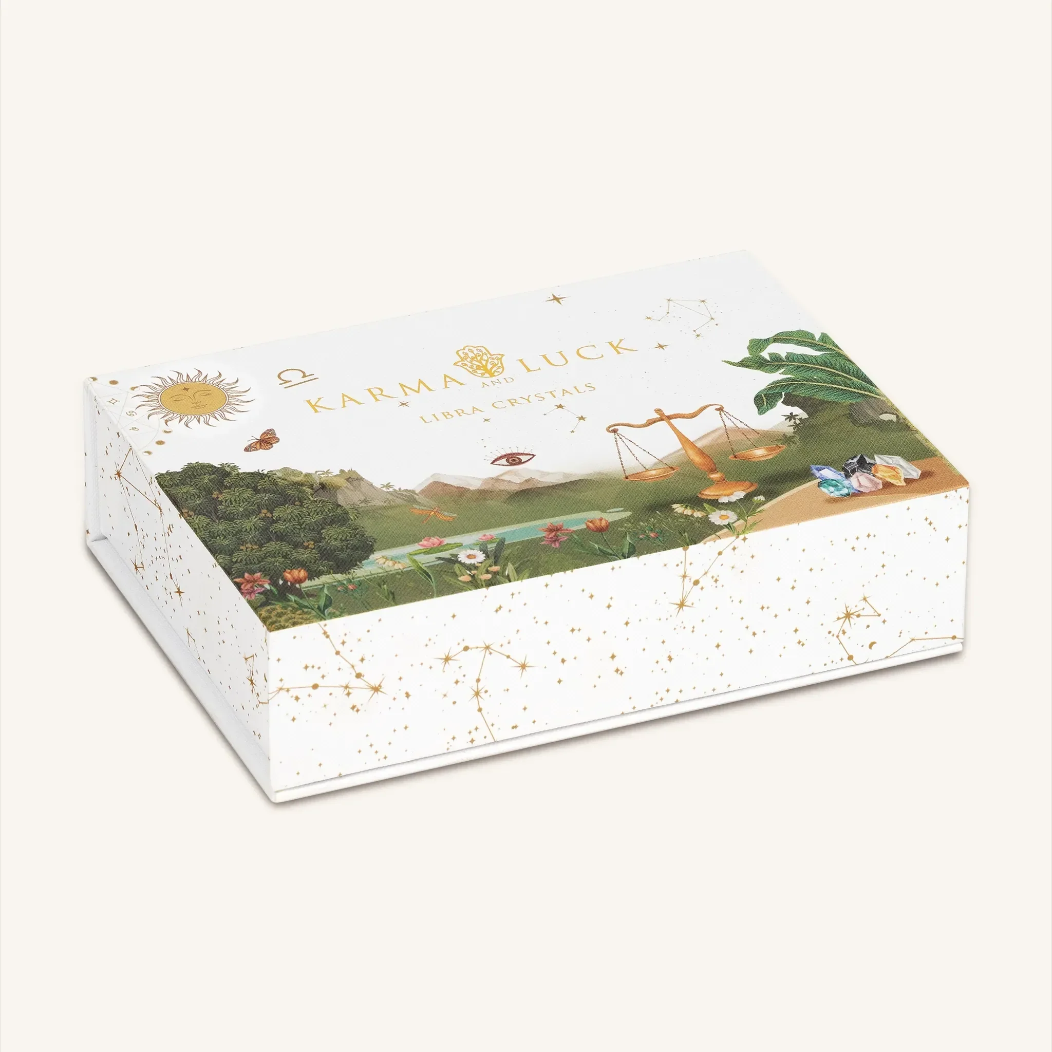 Charming Pacifist Libra Zodiac Crystal Box - Image 2