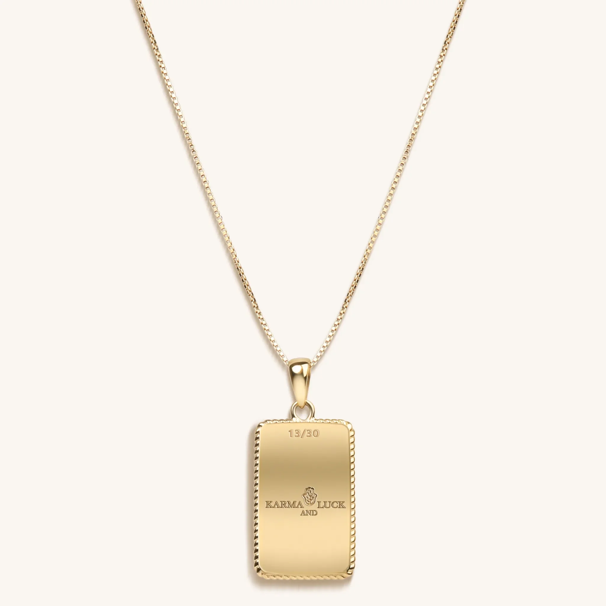 LIMITED EDITION - "The World" Tarot Card Necklace - Image 4
