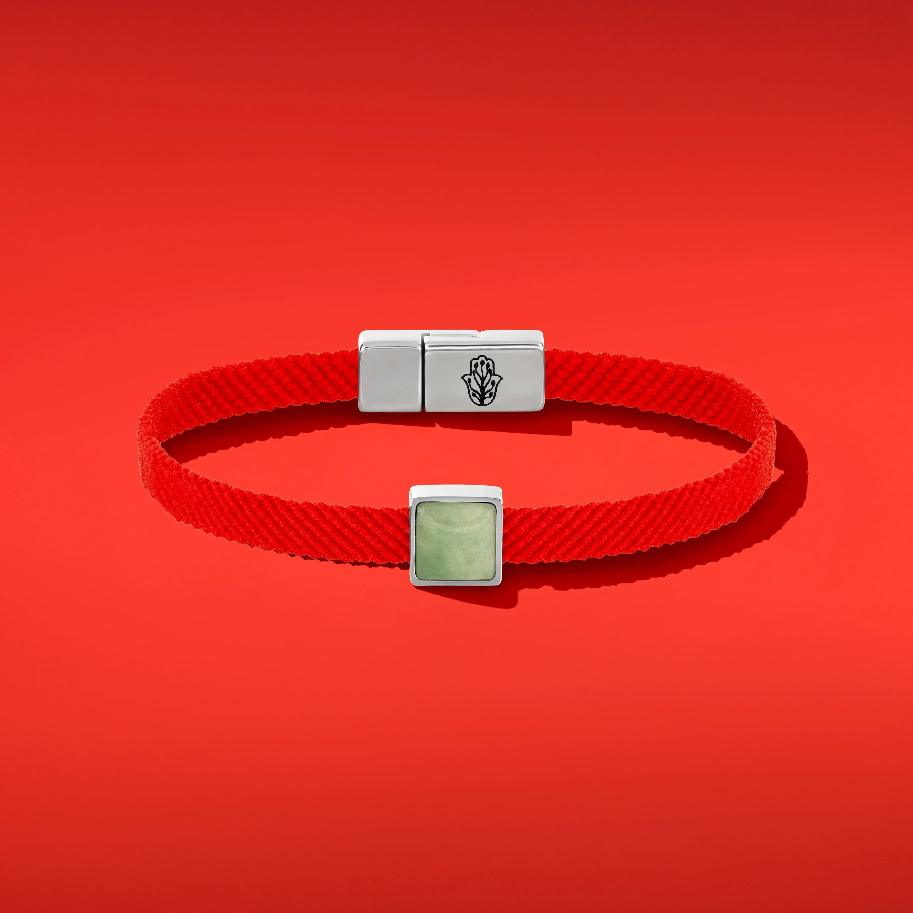 Living Essence - Jade Red String Bracelet - Image 5