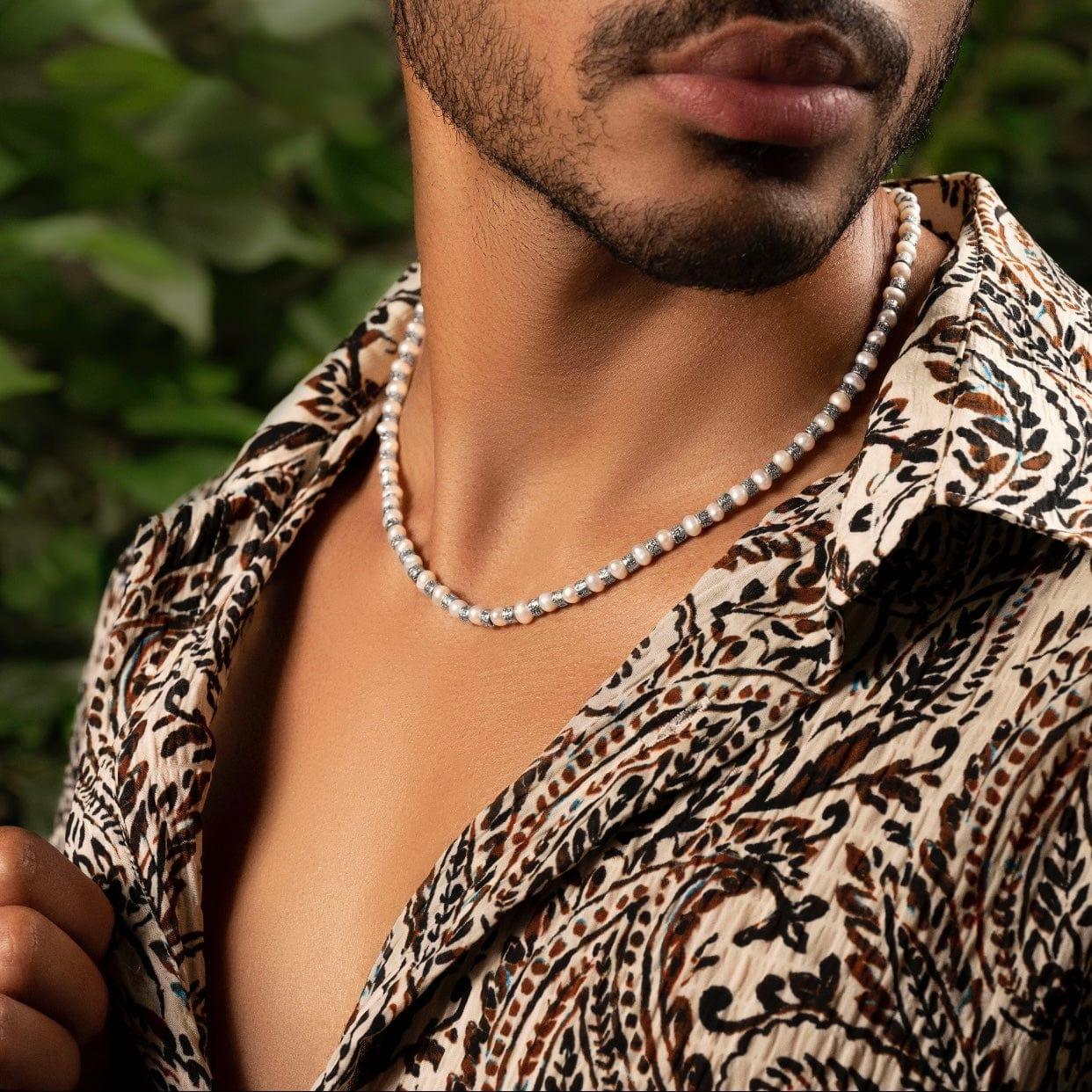Love is Power - Pearl Mantra Necklace - Image 2