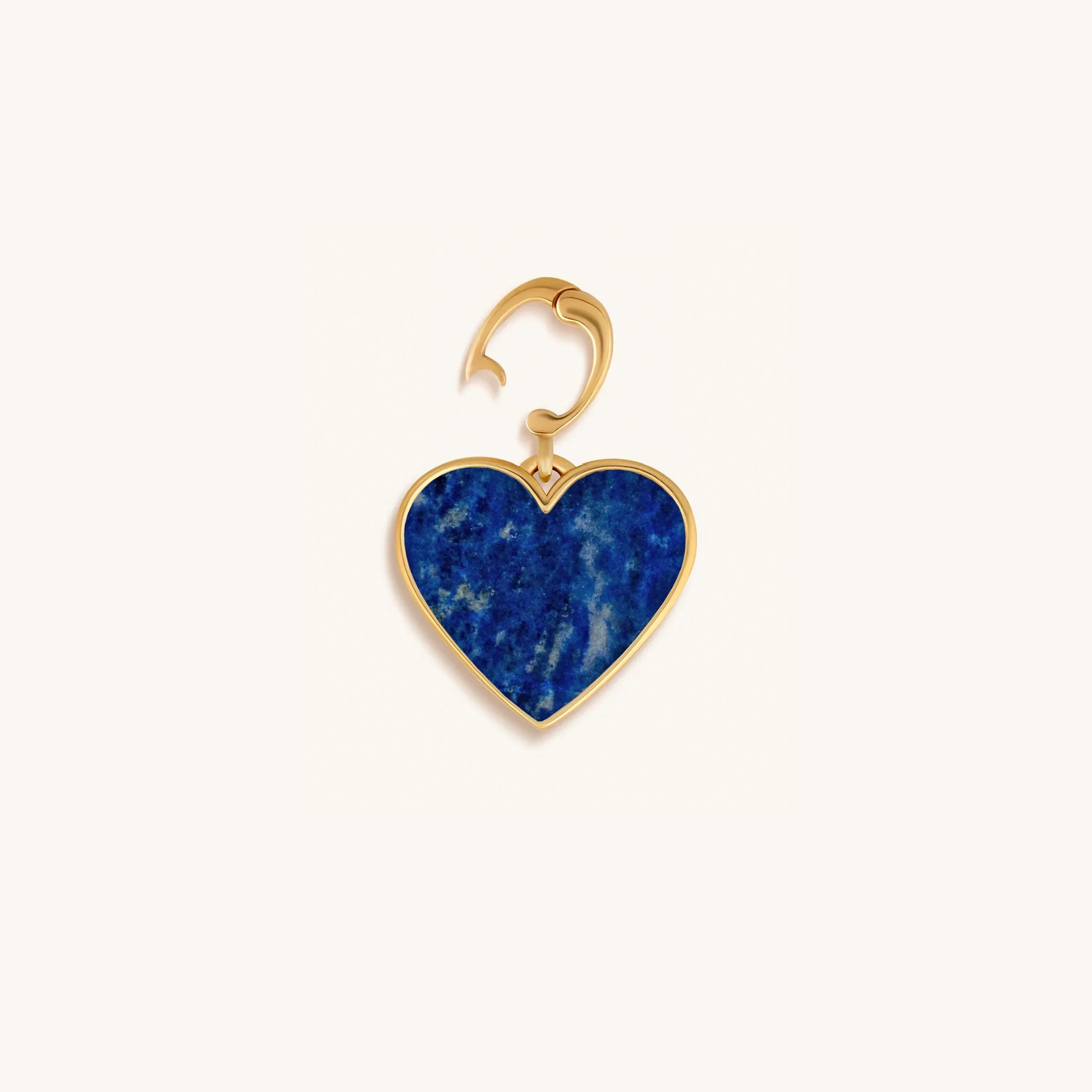 Love’s Wisdom Lapis Lazuli Heart Charm - Image 4