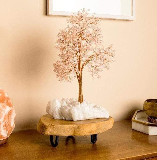 Loving Vibes - Rose Quartz Feng Shui Tree - Image 2