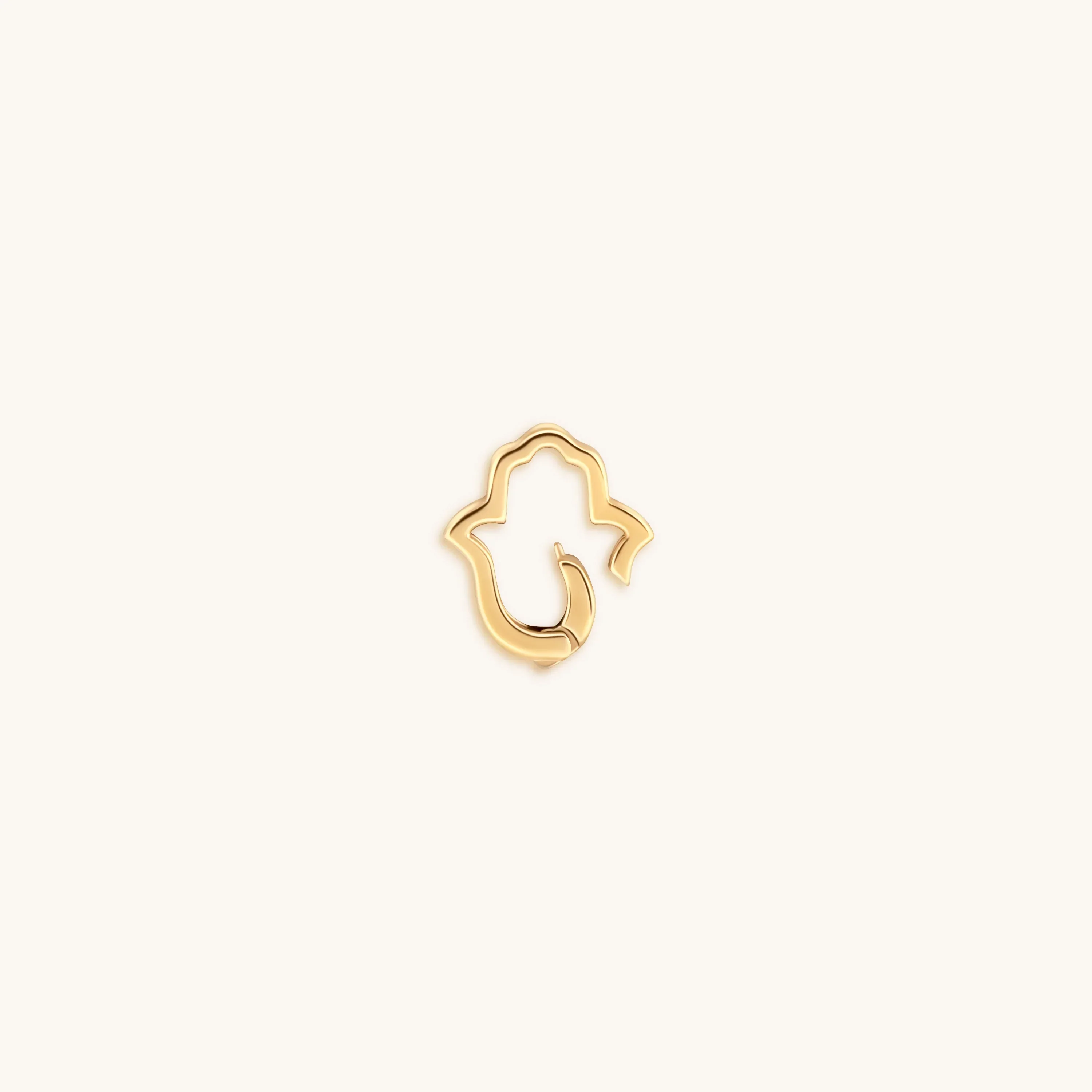 Loyal Link - Gold Hamsa Lock - Image 3