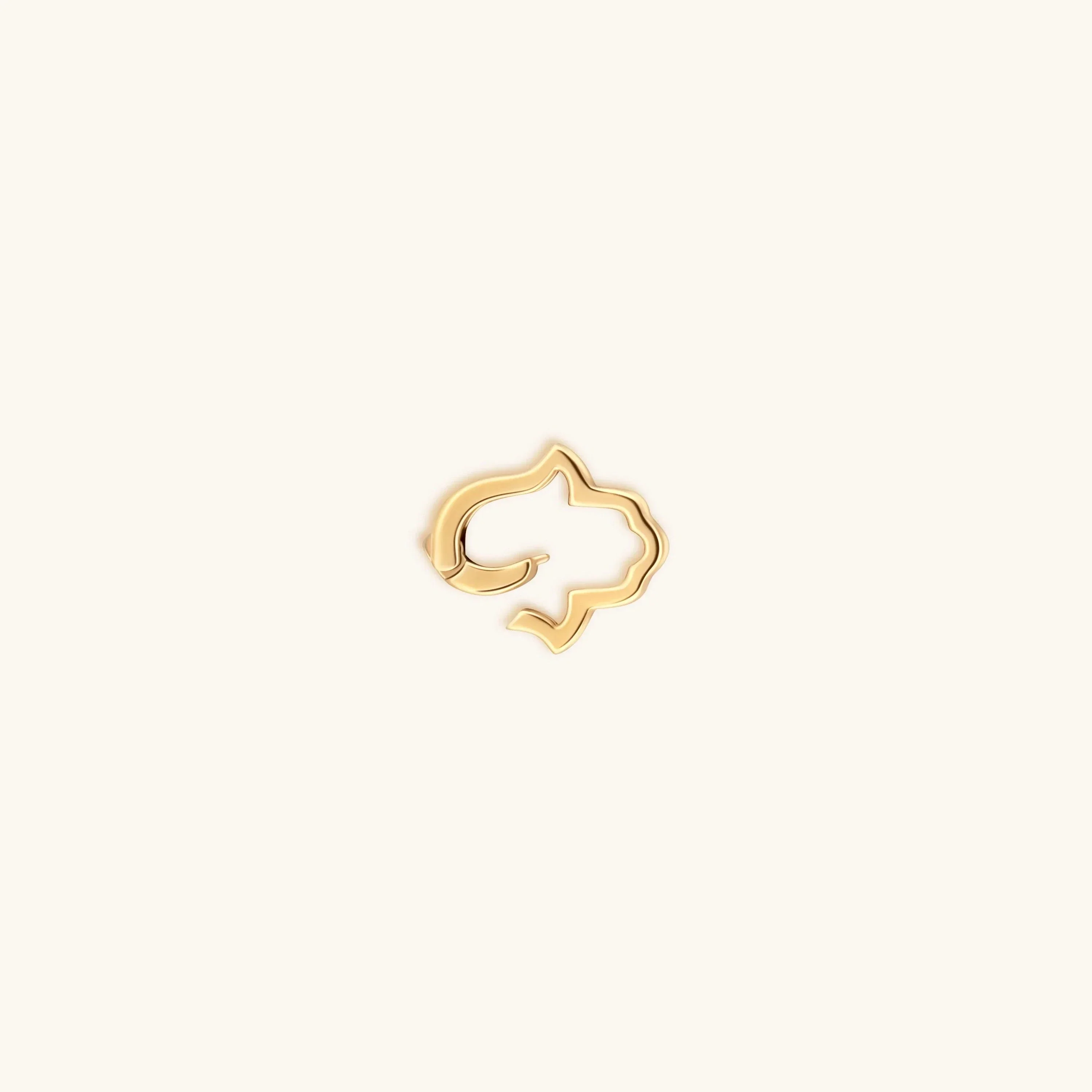 Loyal Link - Gold Hamsa Lock - Image 6