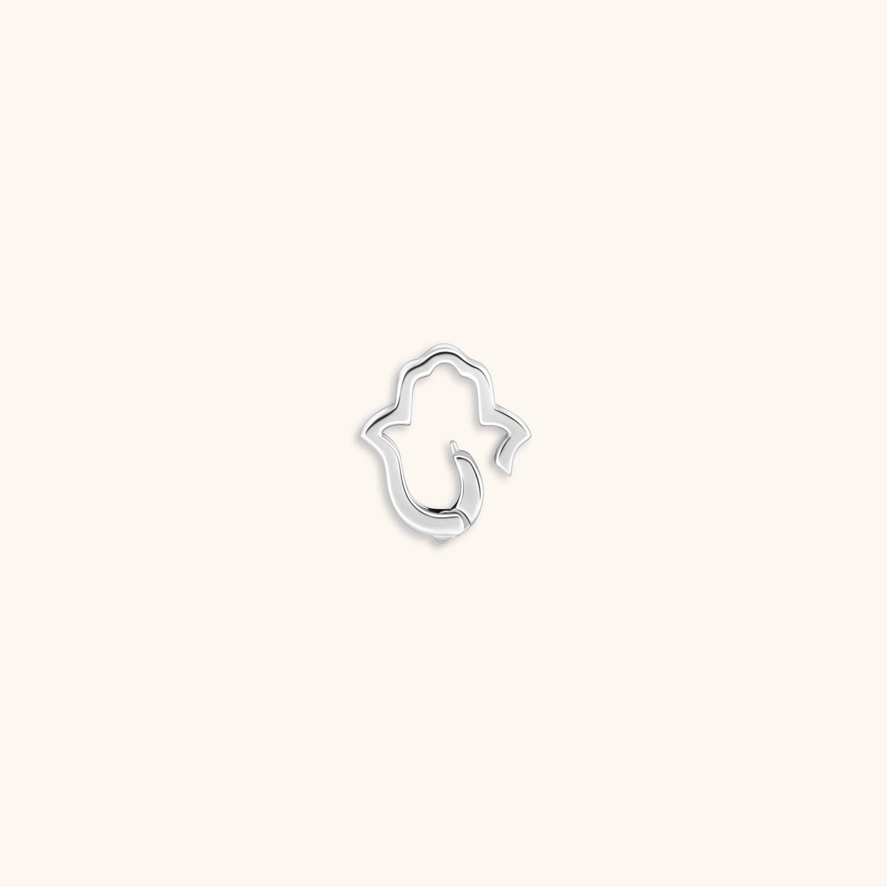 Loyal Link - Silver Hamsa Lock - Image 3