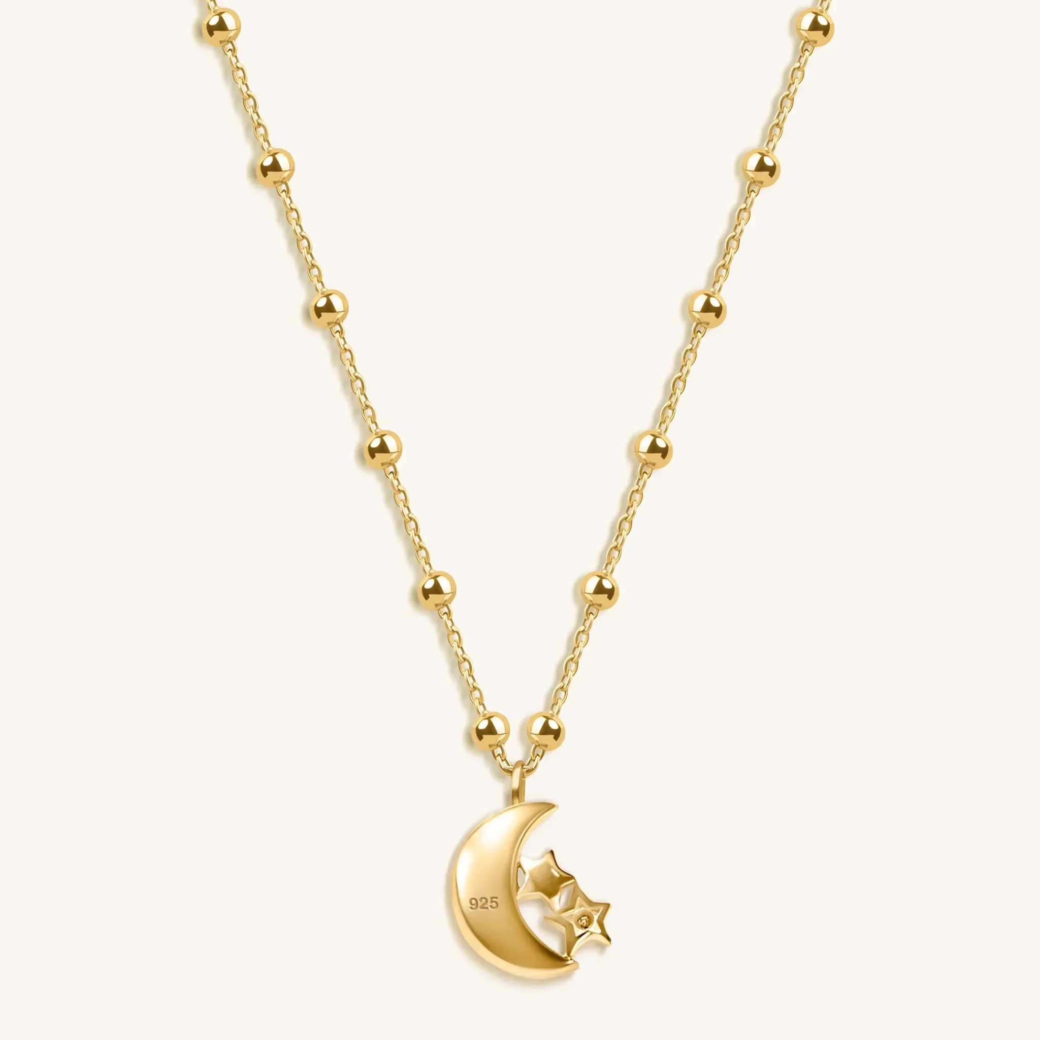 Lunar Protection Necklace Red String Set - Image 3