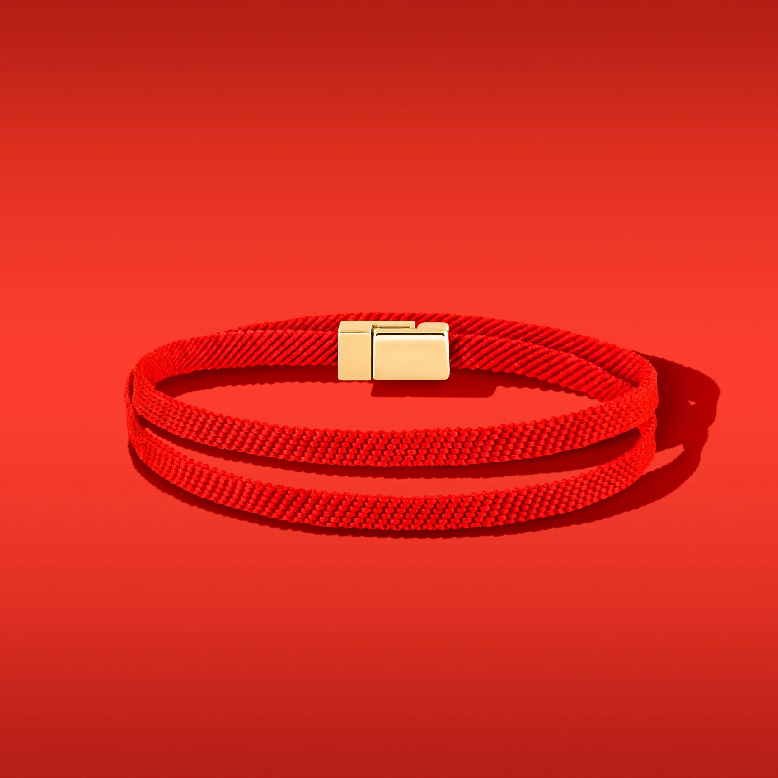 Magnetic Charisma - Red String Wrap Bracelet - Image 5
