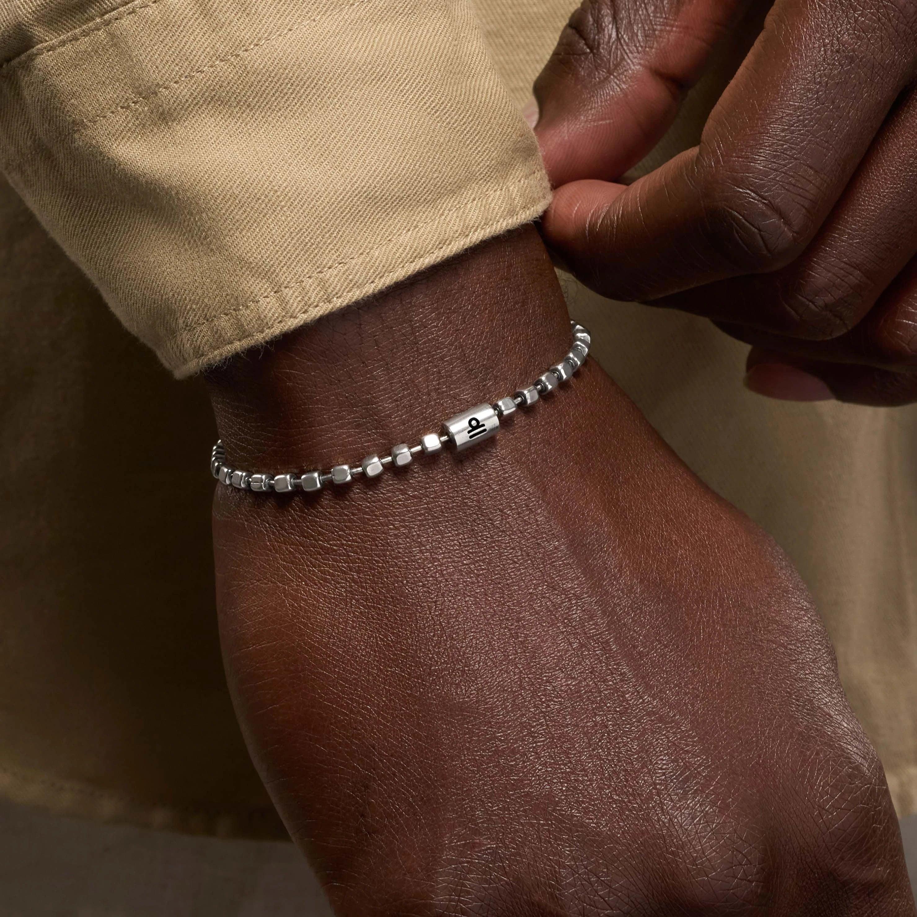 Magnetic Spirit Sterling Silver Libra Bracelet - Image 2