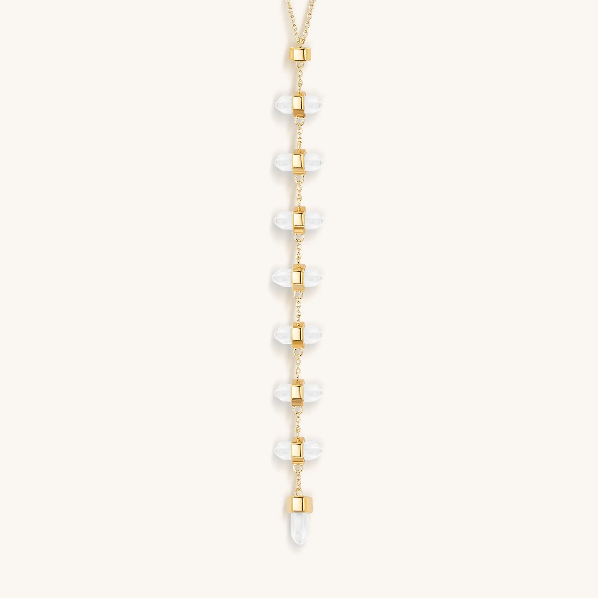 Magnified Vibrations Clear Quartz Necklace - Image 3