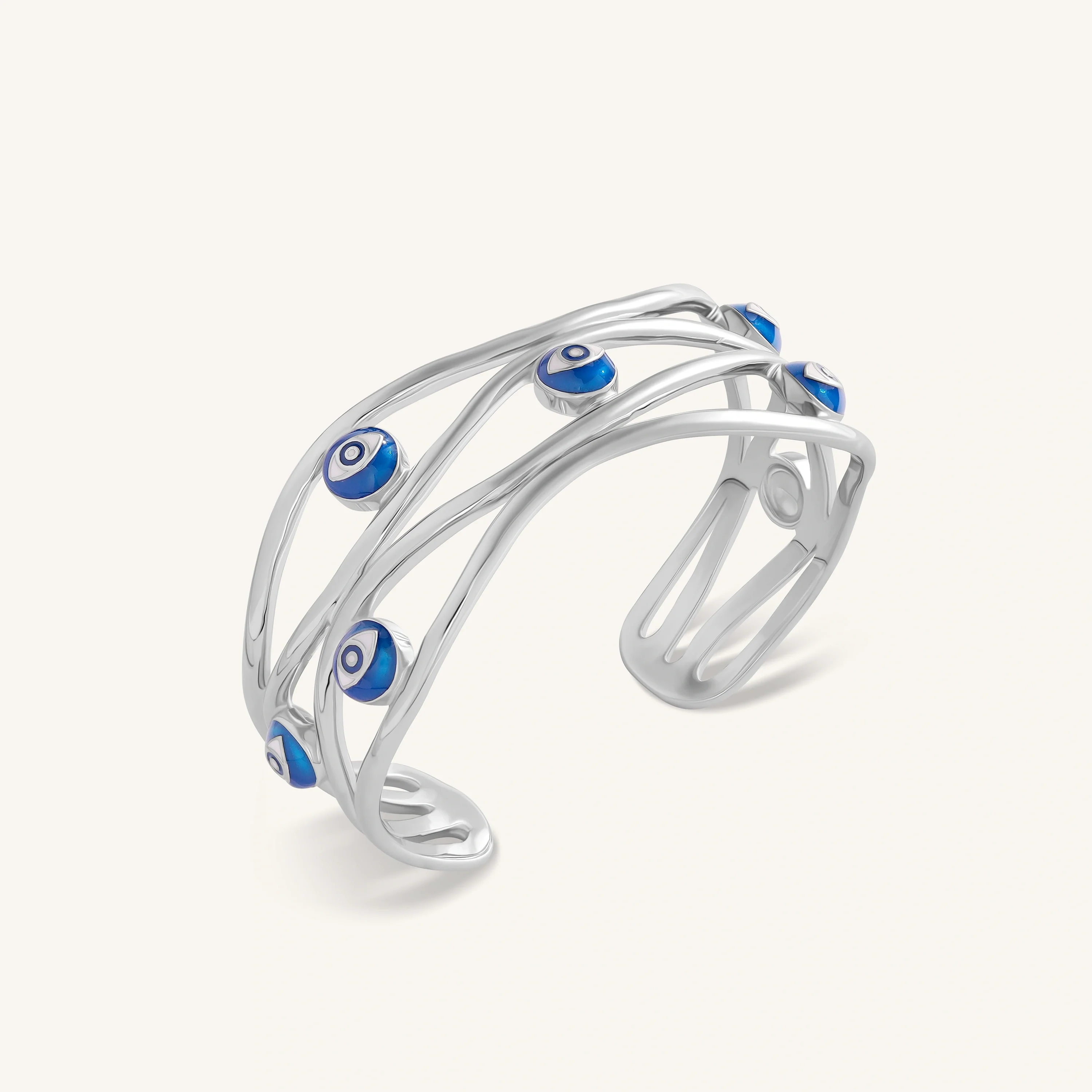 Manifest Peace Evil Eye Bracelet - Image 2