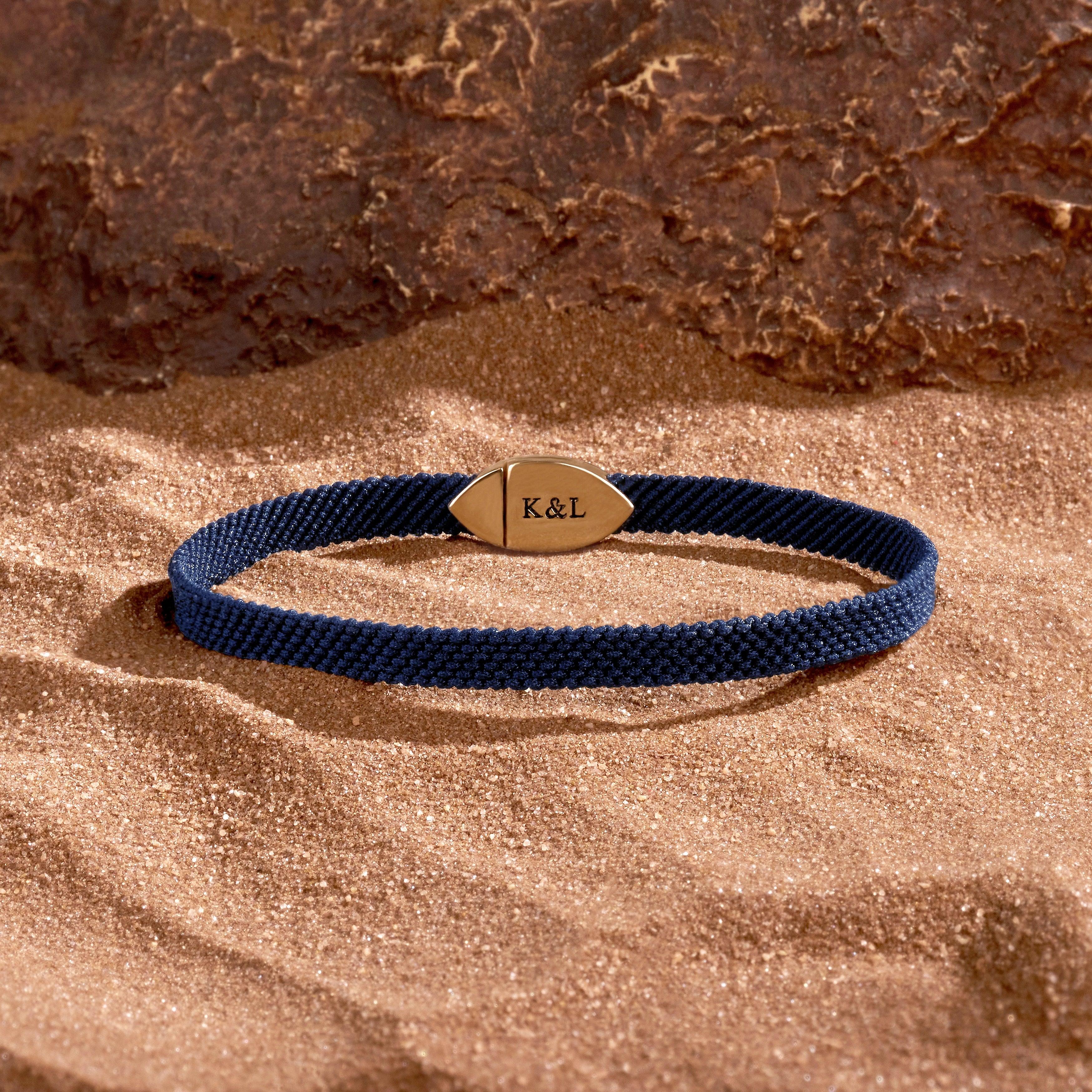 Men's Forward Vision Evil Eye Blue String Bracelet - Image 4