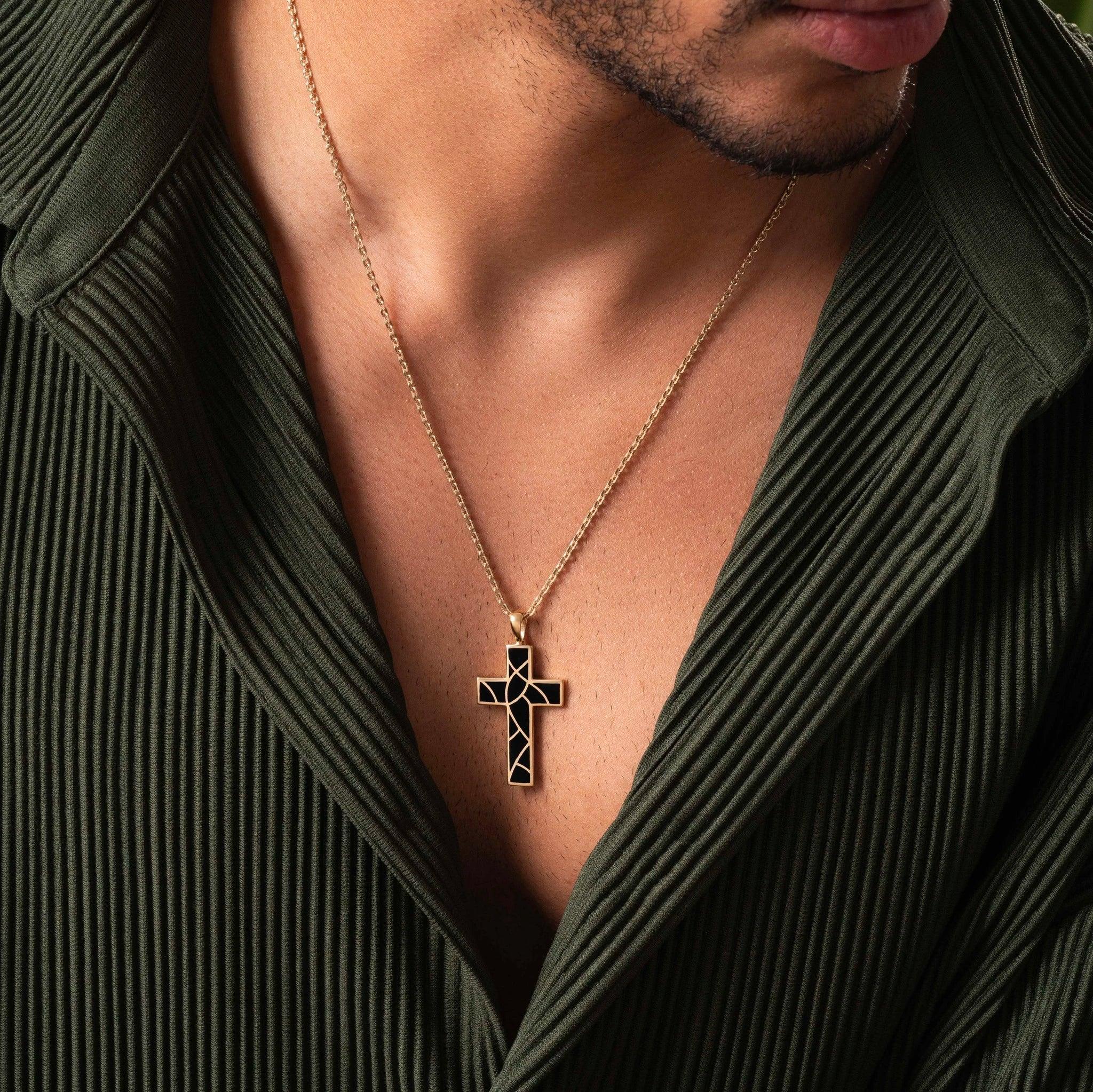 Miraculous Faith Cross Pendant Necklace - Image 4