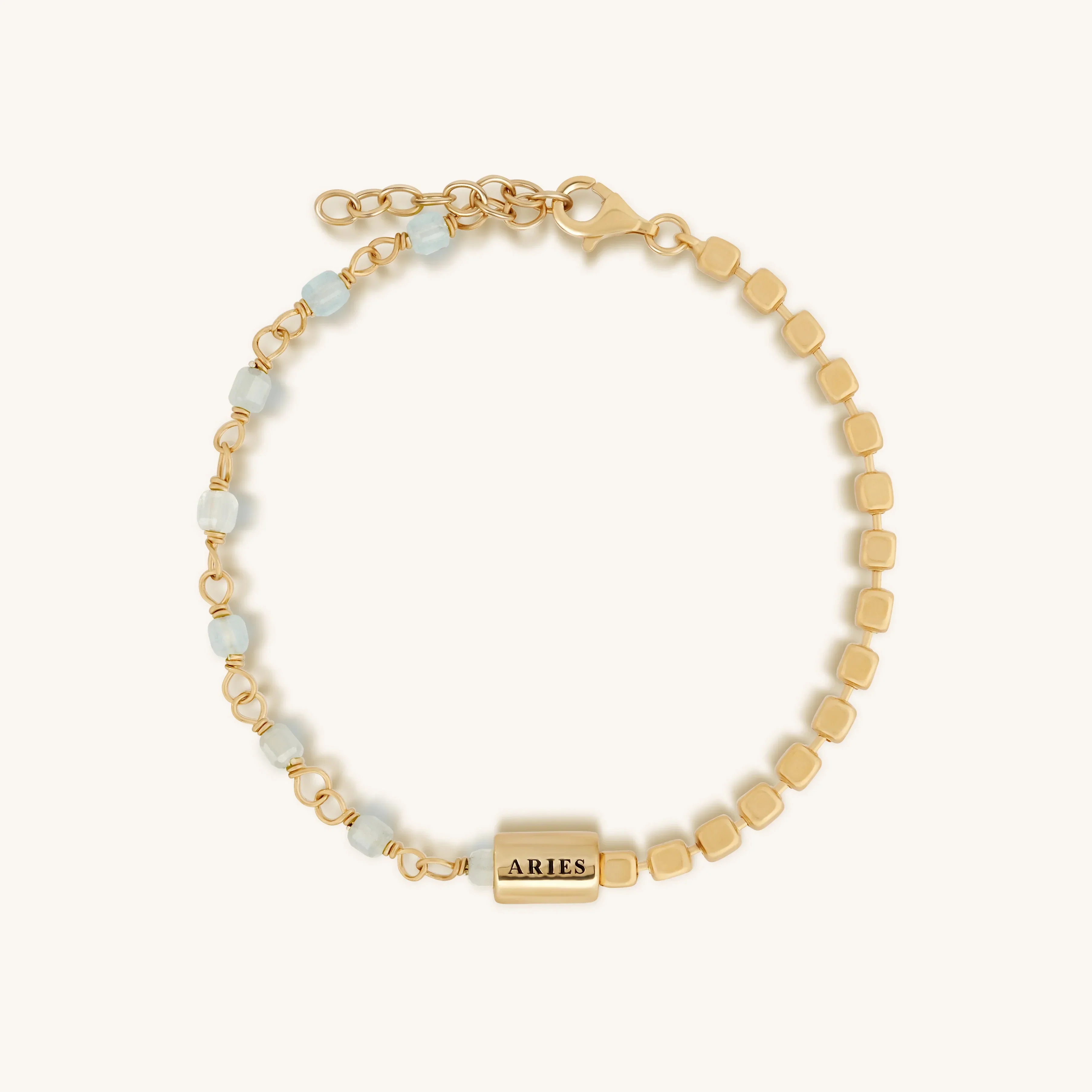 Motivated Passion Aries Aquamarine Bracelet - Image 3