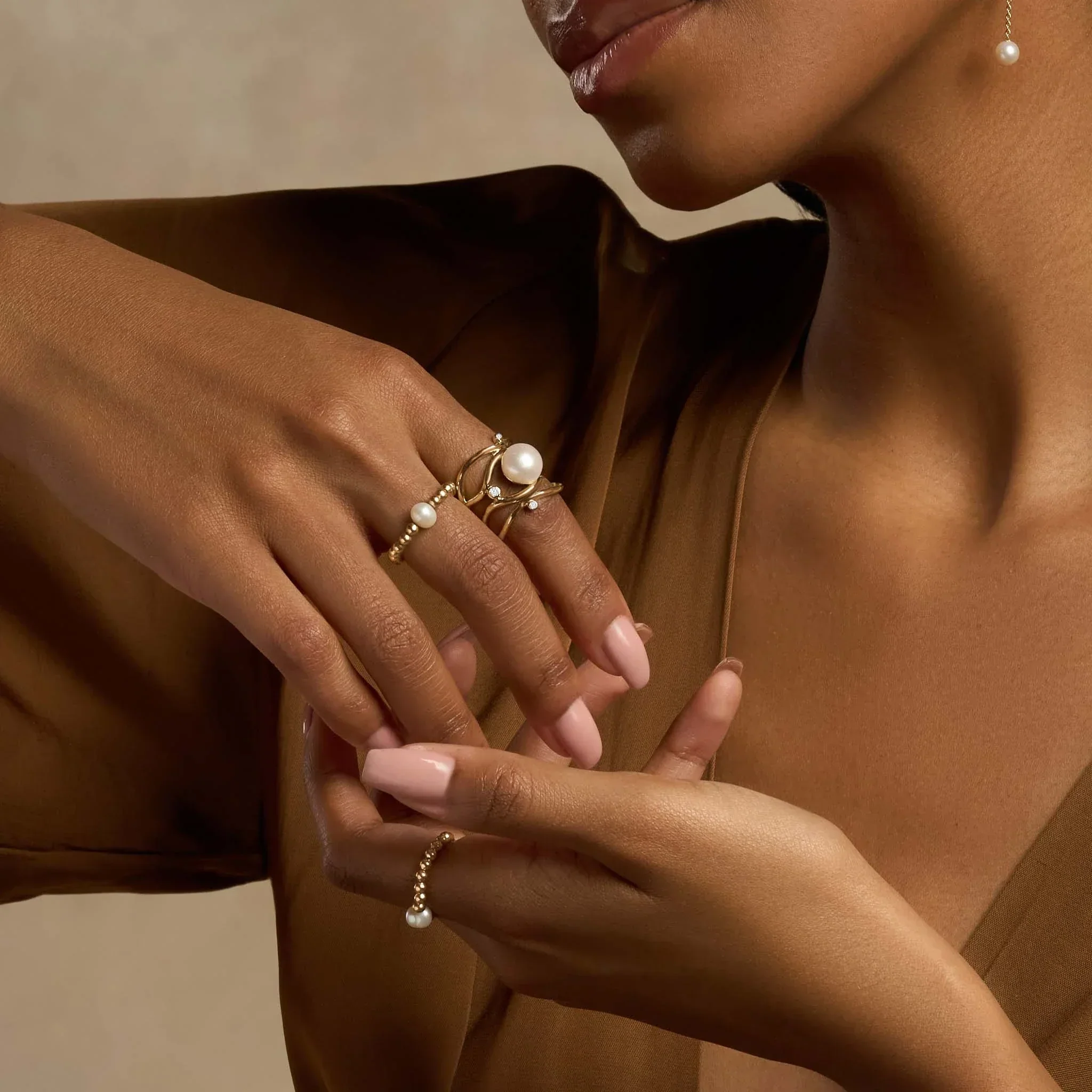 Mystic Beauty Pearl Ring - Image 2