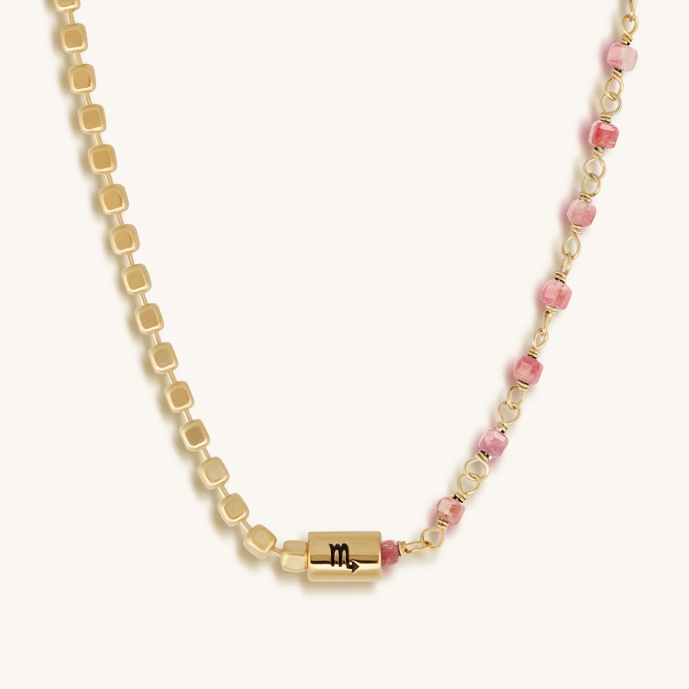 Mystic Depths Scorpio Pink Tourmaline Jewelry Set - Image 3