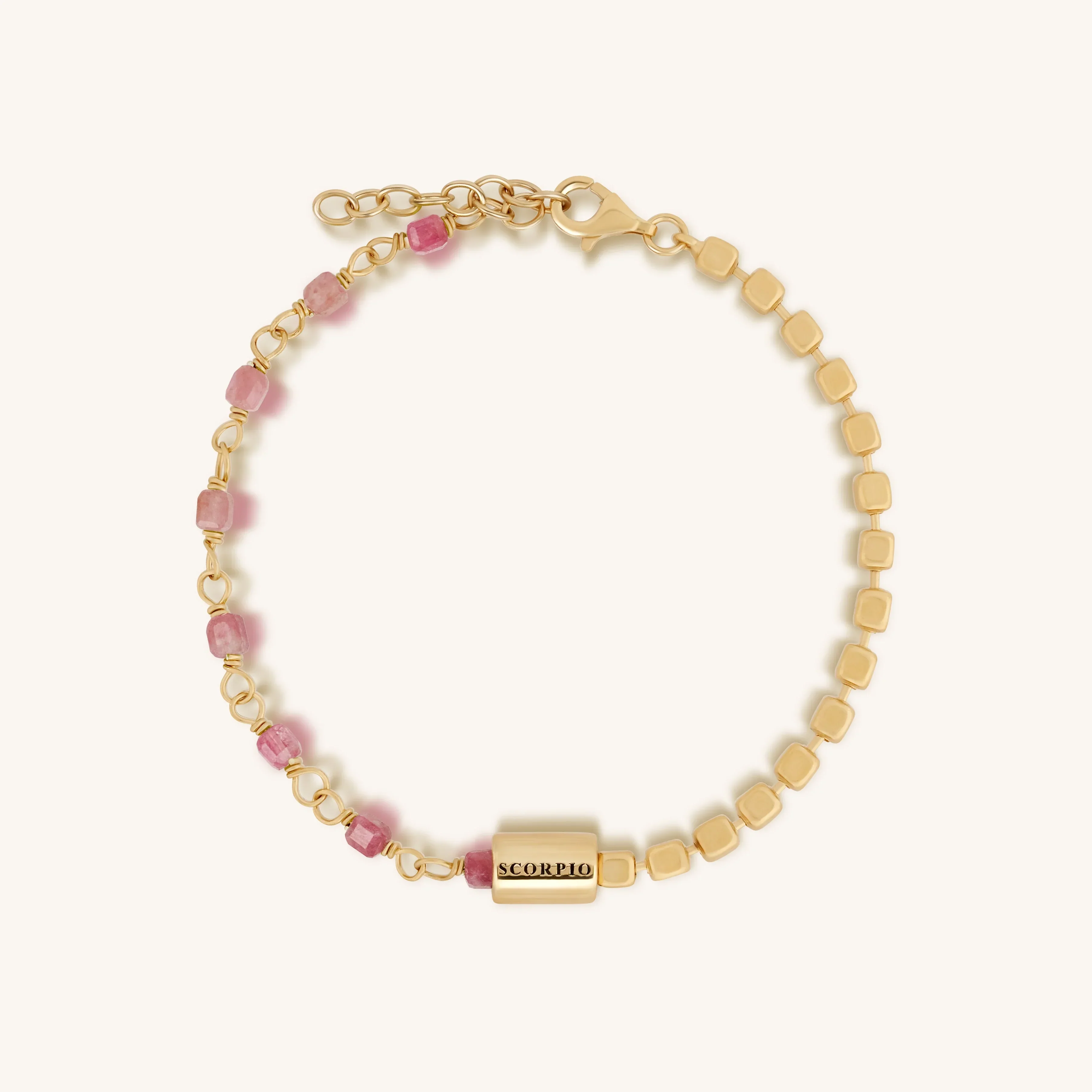 Mystic Depths Scorpio Pink Tourmaline Jewelry Set - Image 4