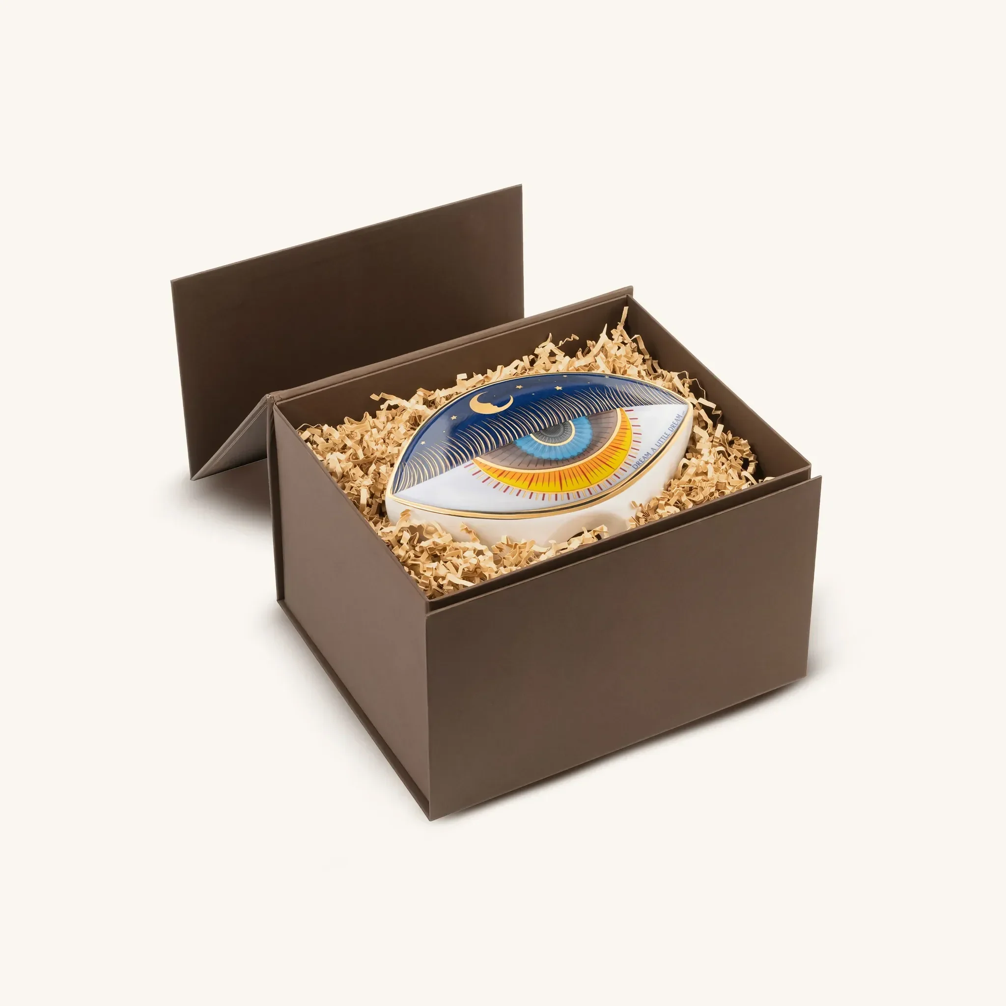 Nocturnal Peace - Evil Eye Ceramic Statue - Image 3