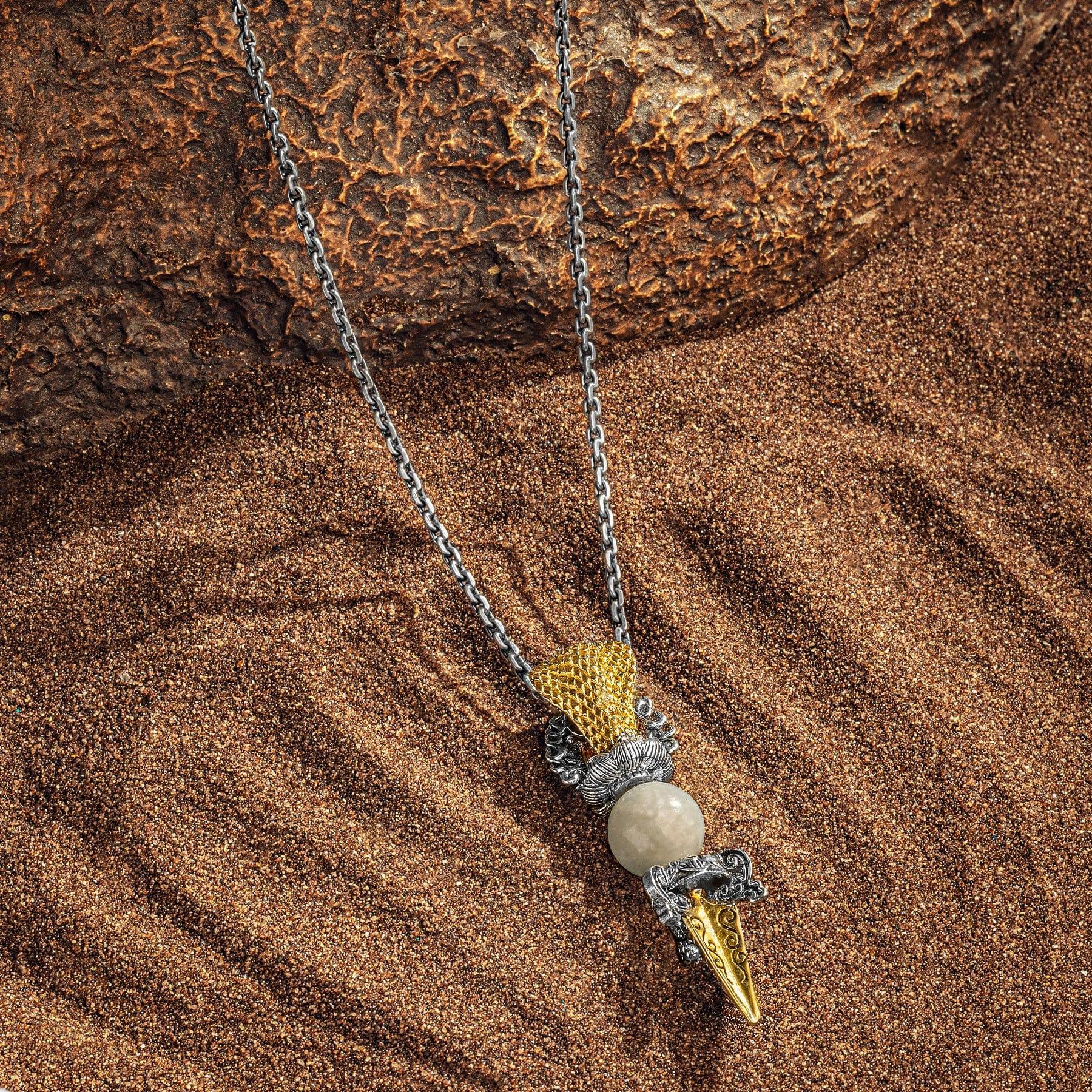Nurturing Protector - Cobra Buddha Jade Pendant Necklace - Image 3