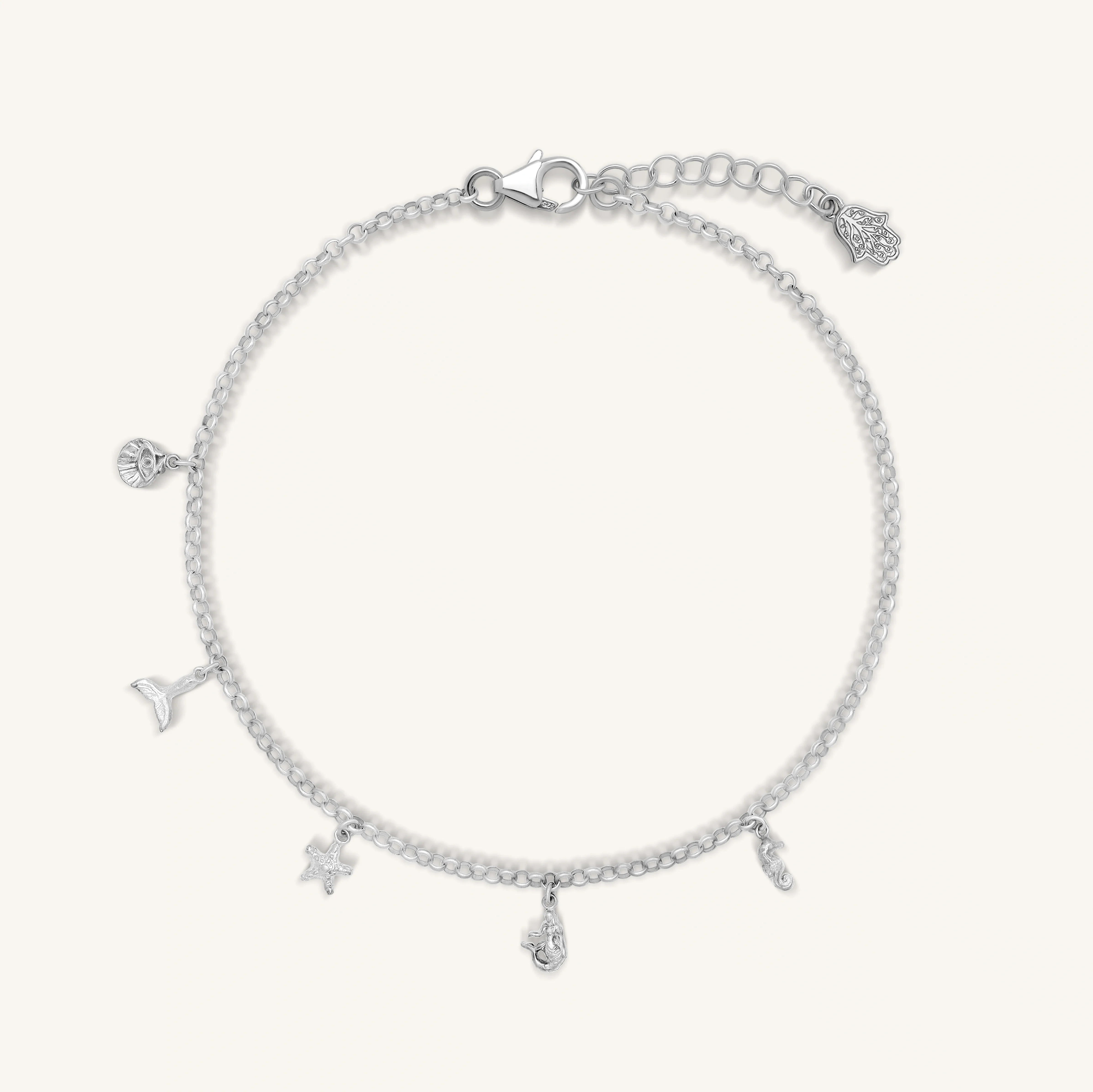 Ocean Spirit Charm Anklet
