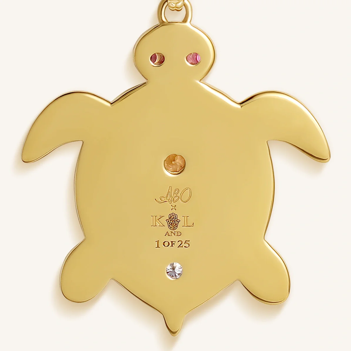 Ocean Tranquility Turtle Charm Necklace - Image 5