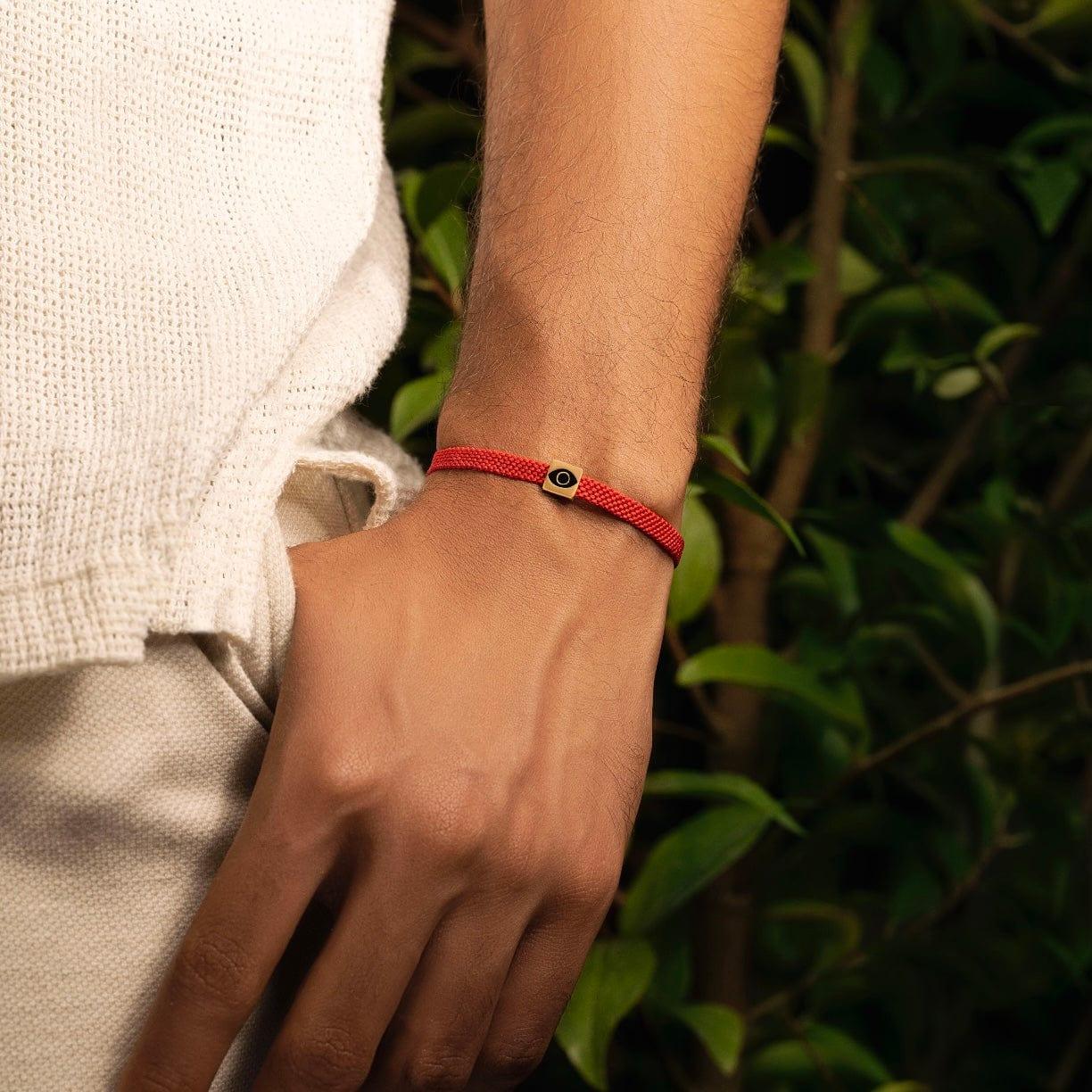 Optimistic Belief - Evil Eye Red String Bracelet - Image 2