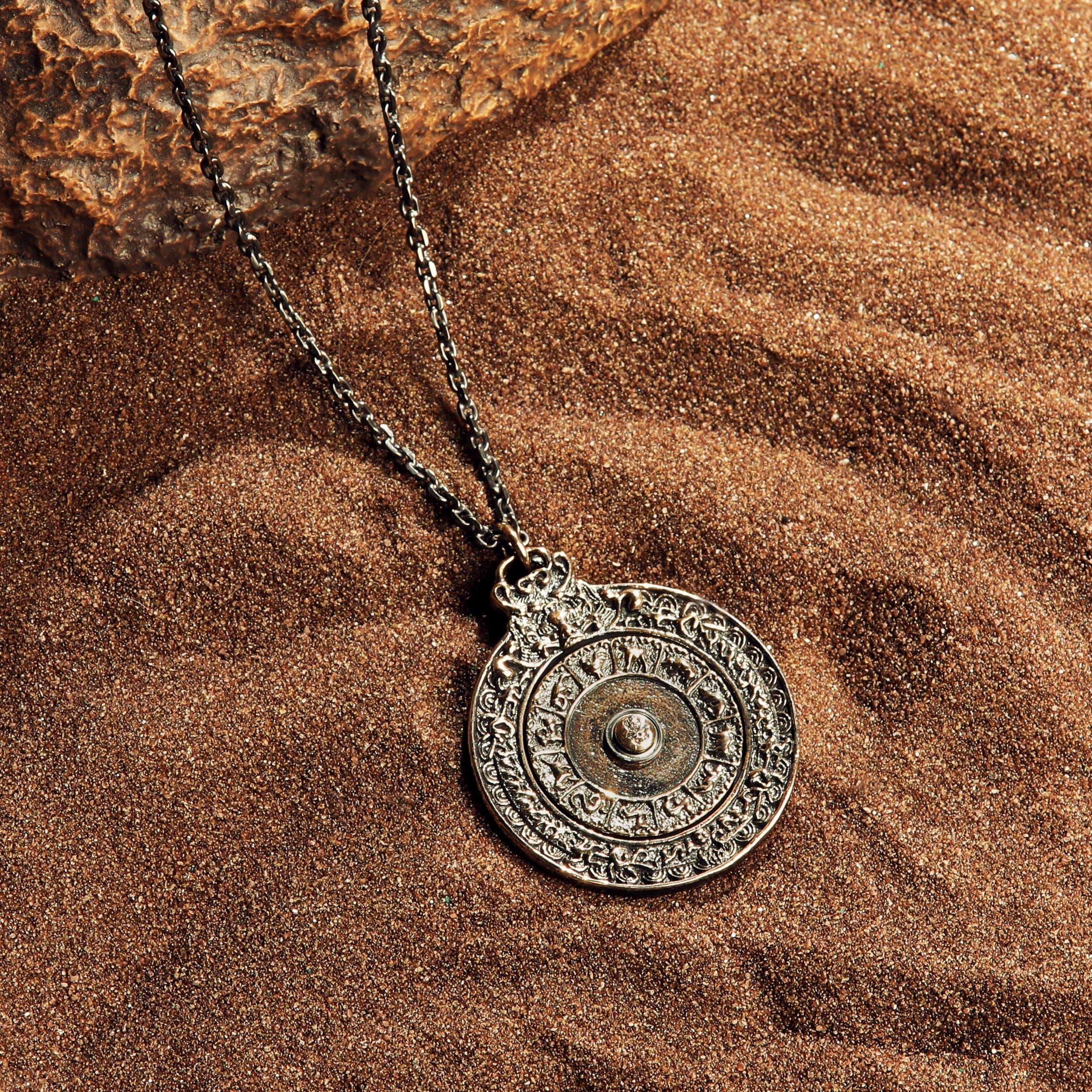 Origin of the Universe - Spinning Wheel Chinese Zodiac Necklace