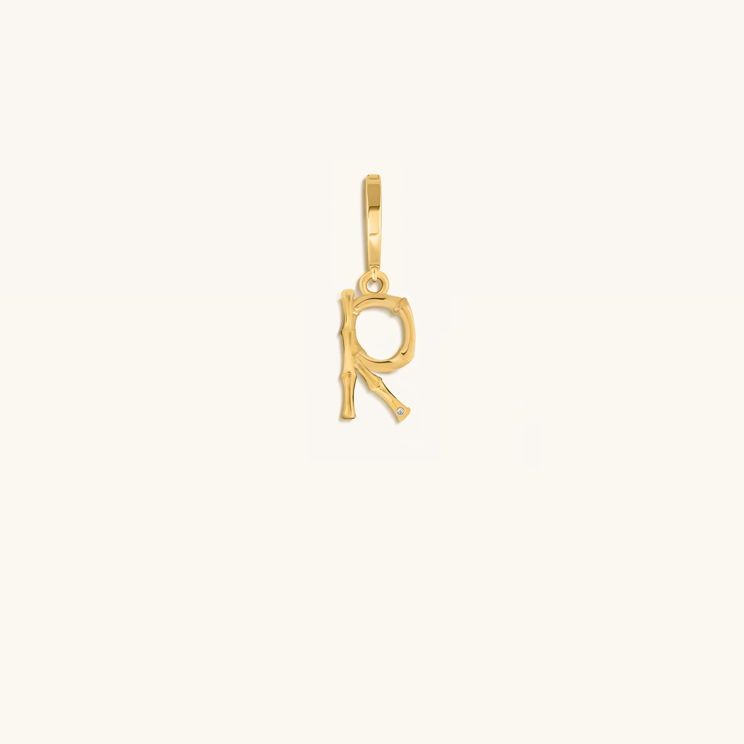 Peaceful Admiration Bamboo Initial Gold Charms - Image 20