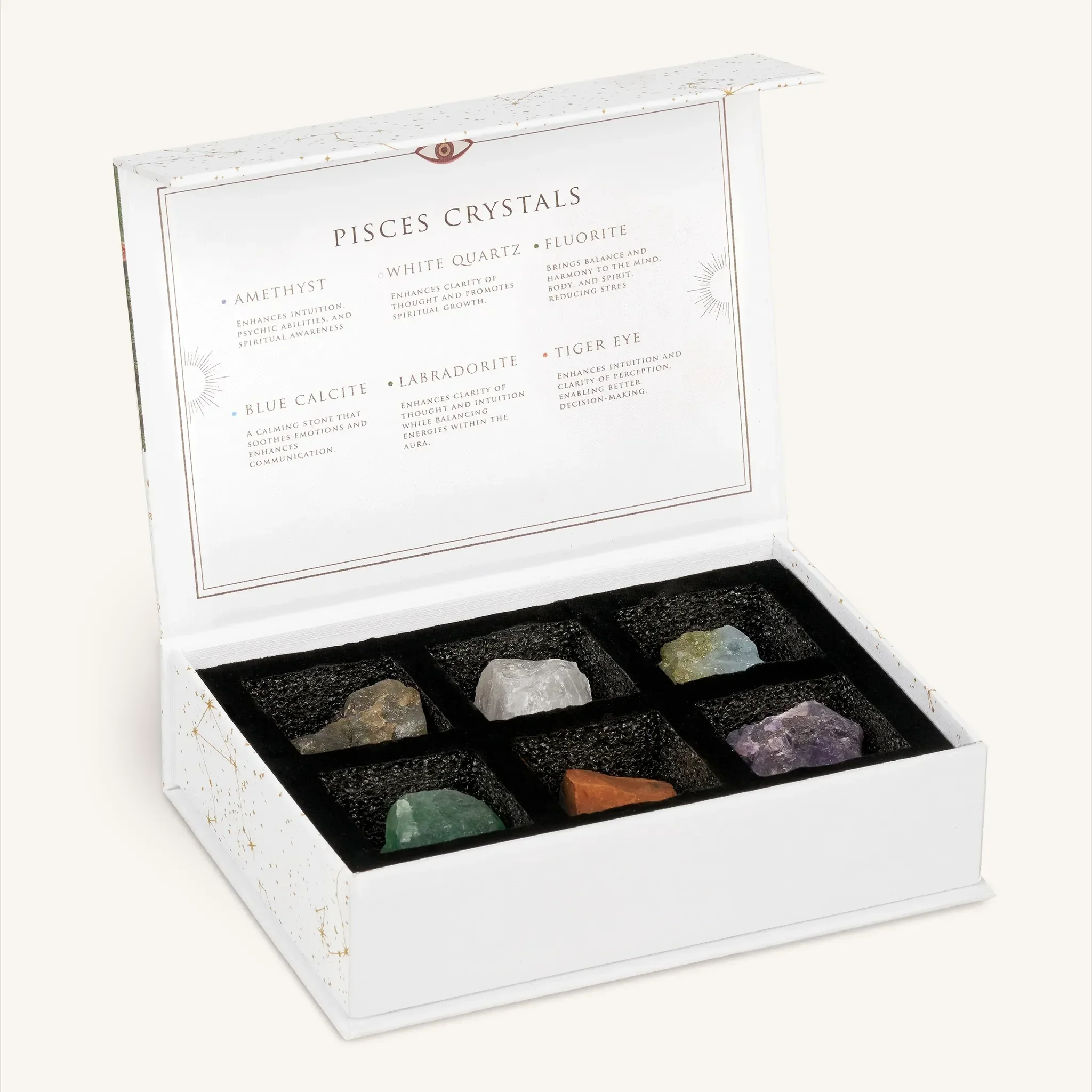Passionate Clarity Pisces Zodiac Crystal Box - Image 2