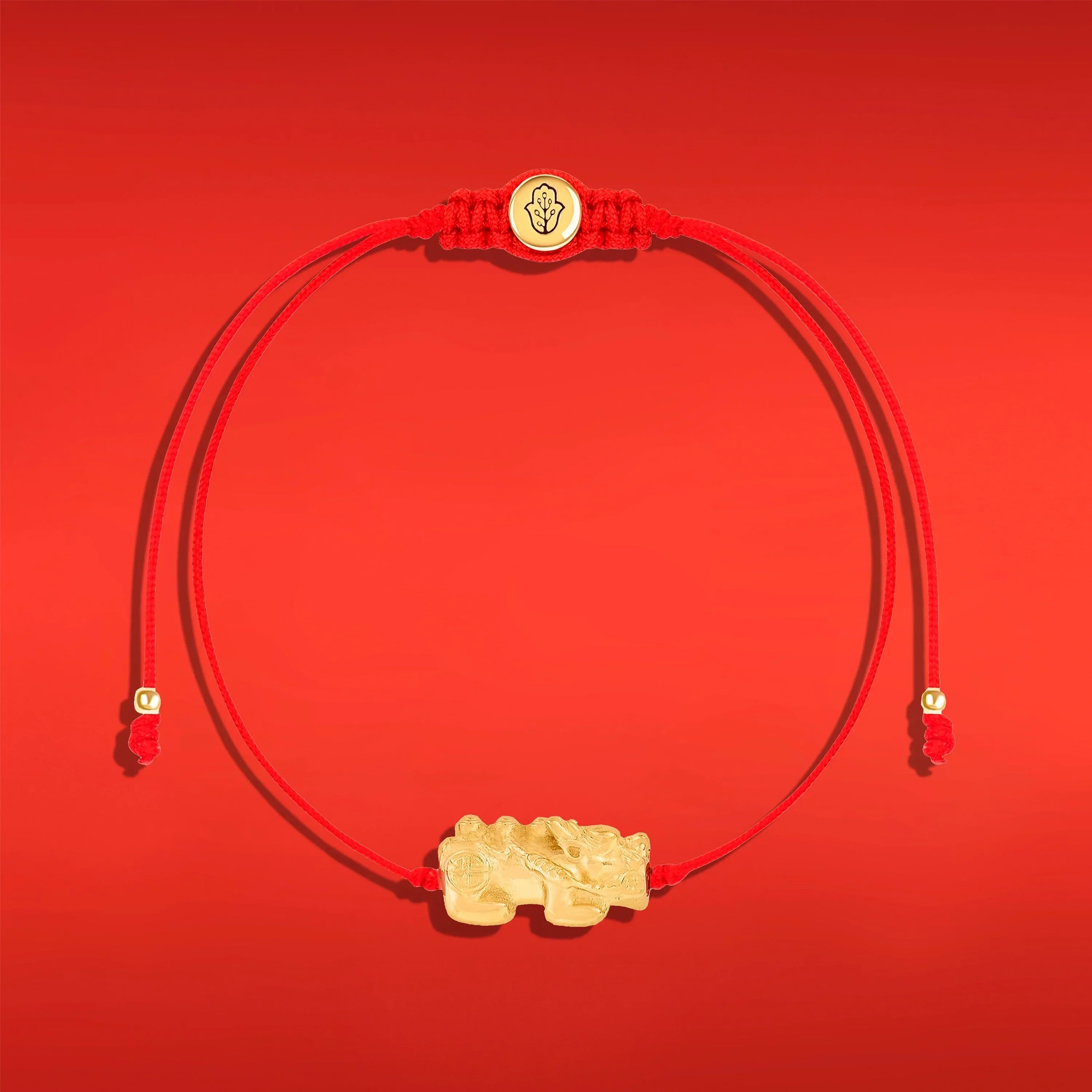 Power of Transformation Men's Red String Bracelet