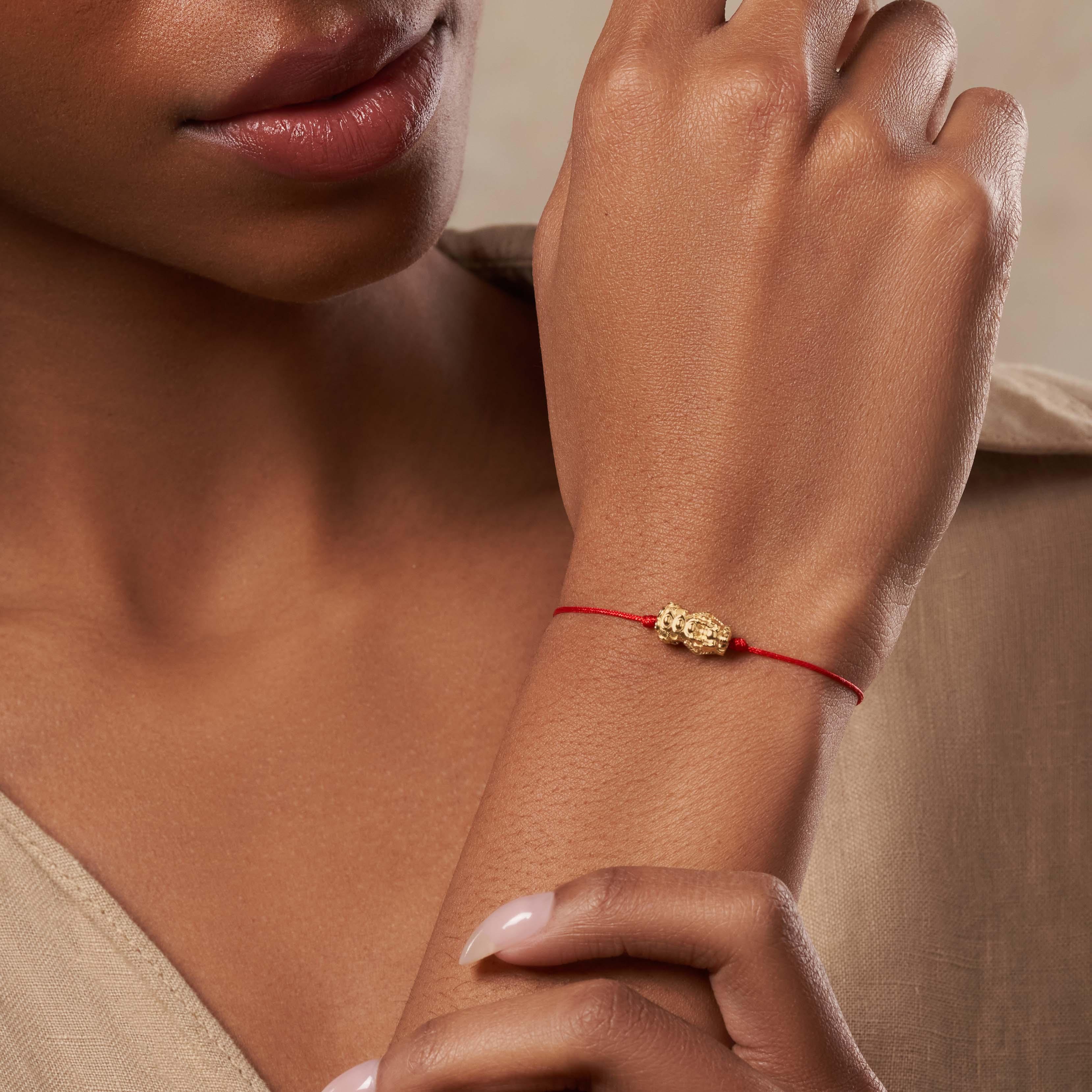 Power of Transformation Women's Red String Bracelet - Image 2