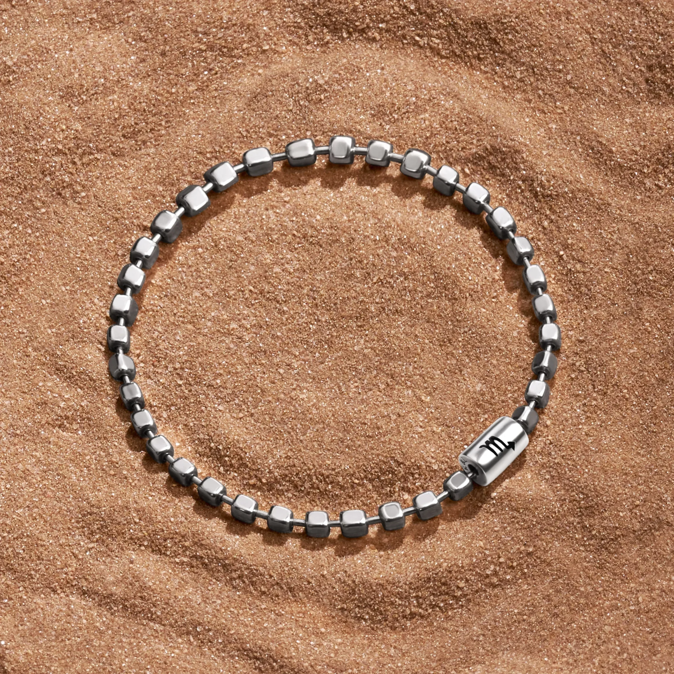 Powerful Intuition Sterling Silver Scorpio Bracelet