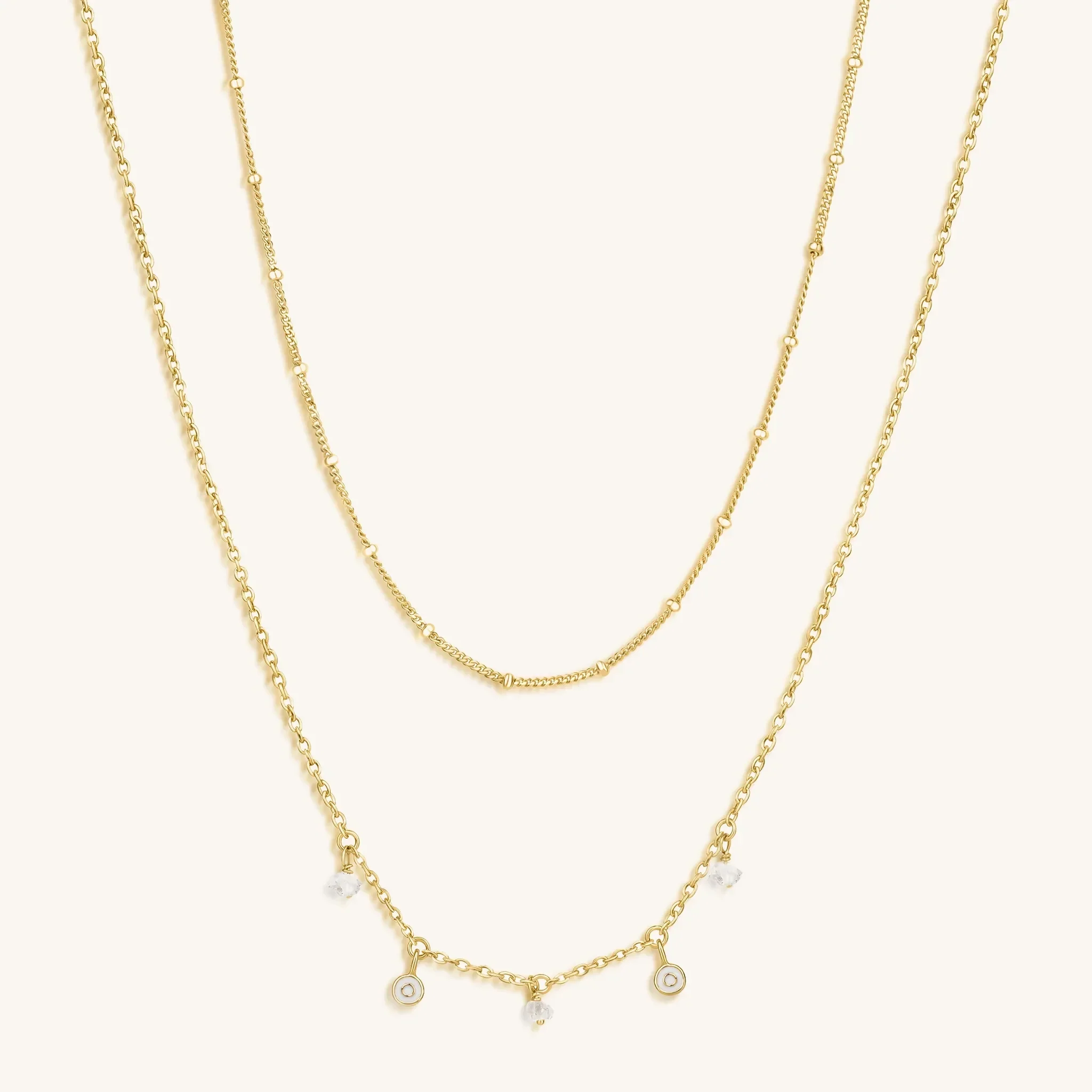 Powerful Protector Evil Eye Layered Necklace