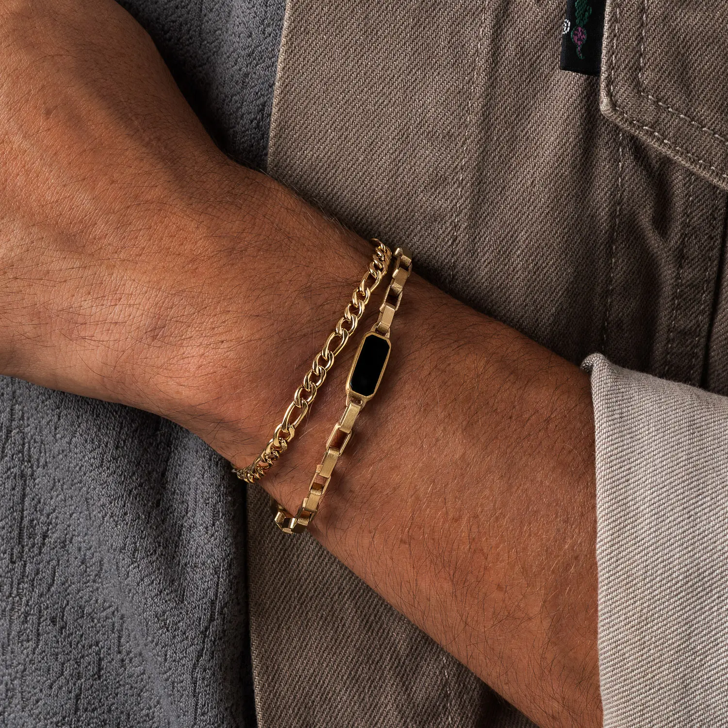 Balance & Boldness Stainless Steel Chain Bracelet - Image 5