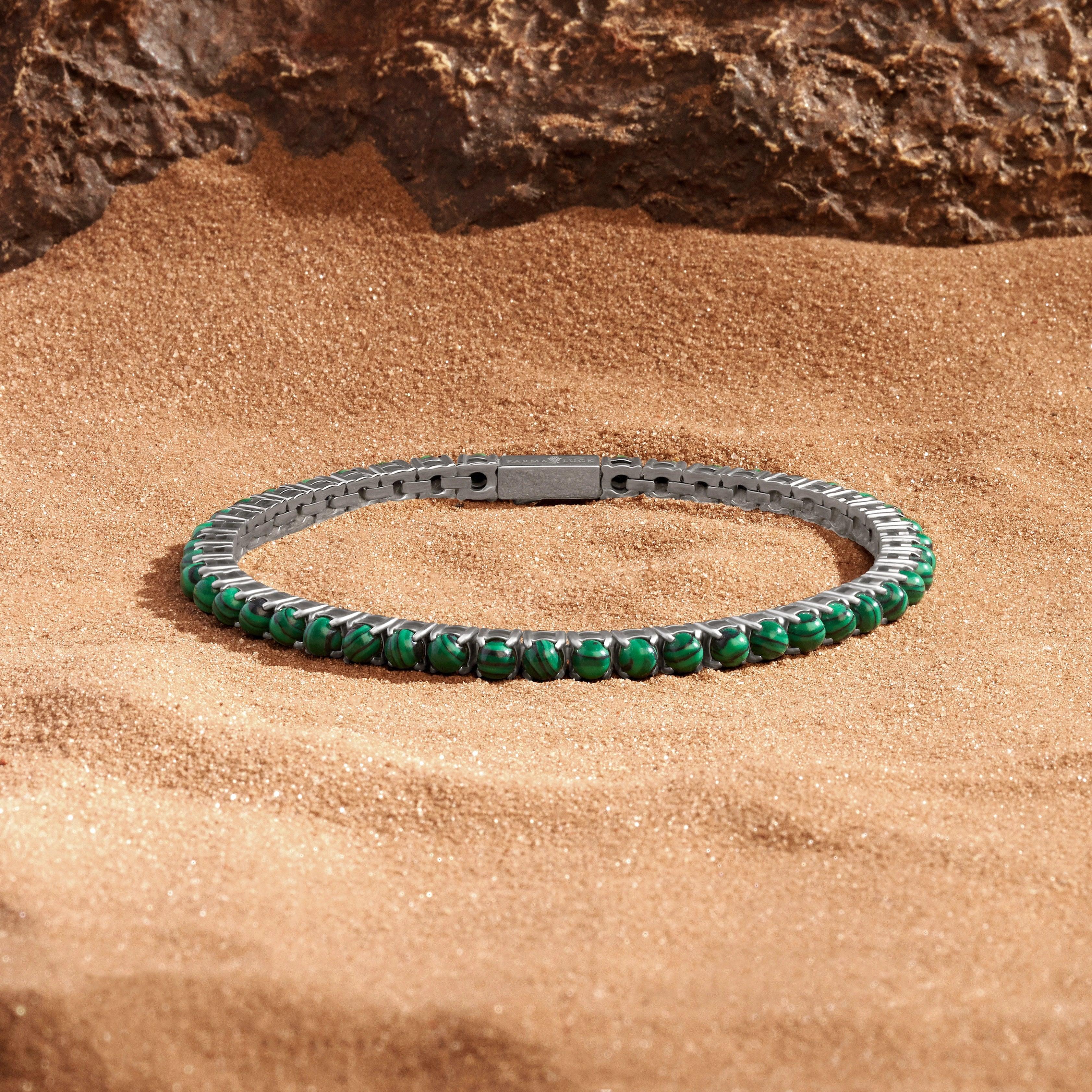 Prosperous Endeavor Malachite Bracelet