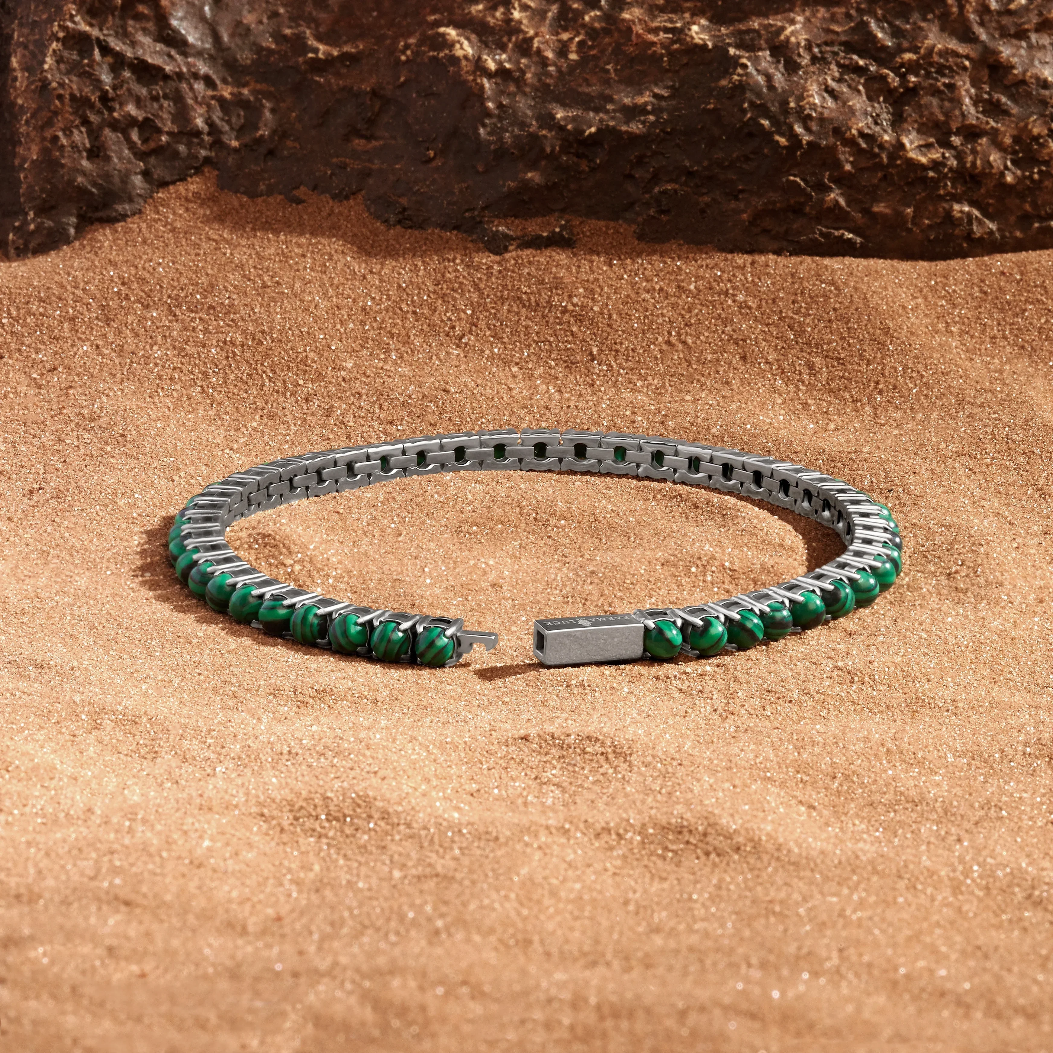 Prosperous Endeavor Malachite Bracelet - Image 3