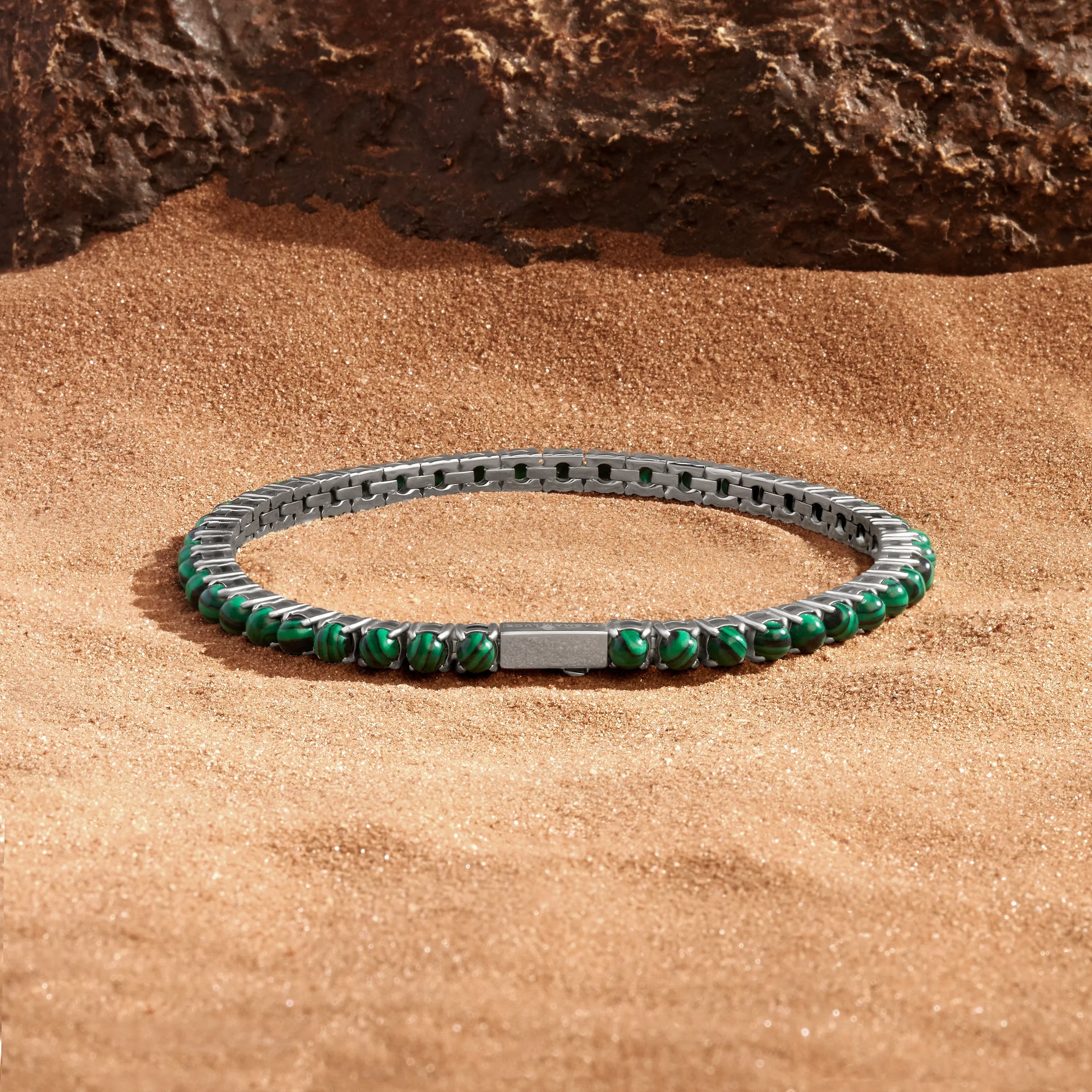 Prosperous Endeavor Malachite Bracelet - Image 4