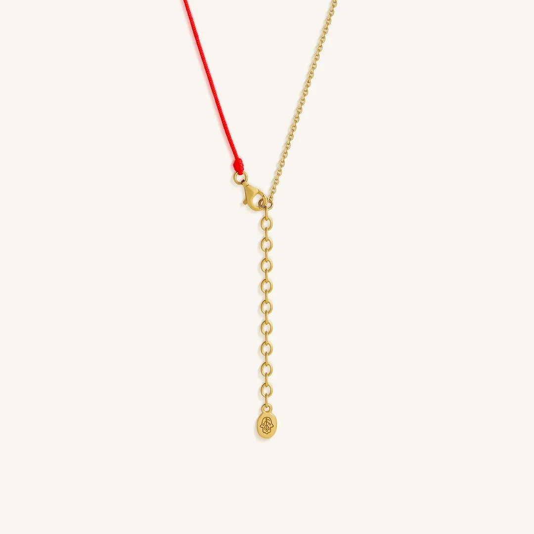 Protective Balance Evil Eye Red String Necklace - Image 3