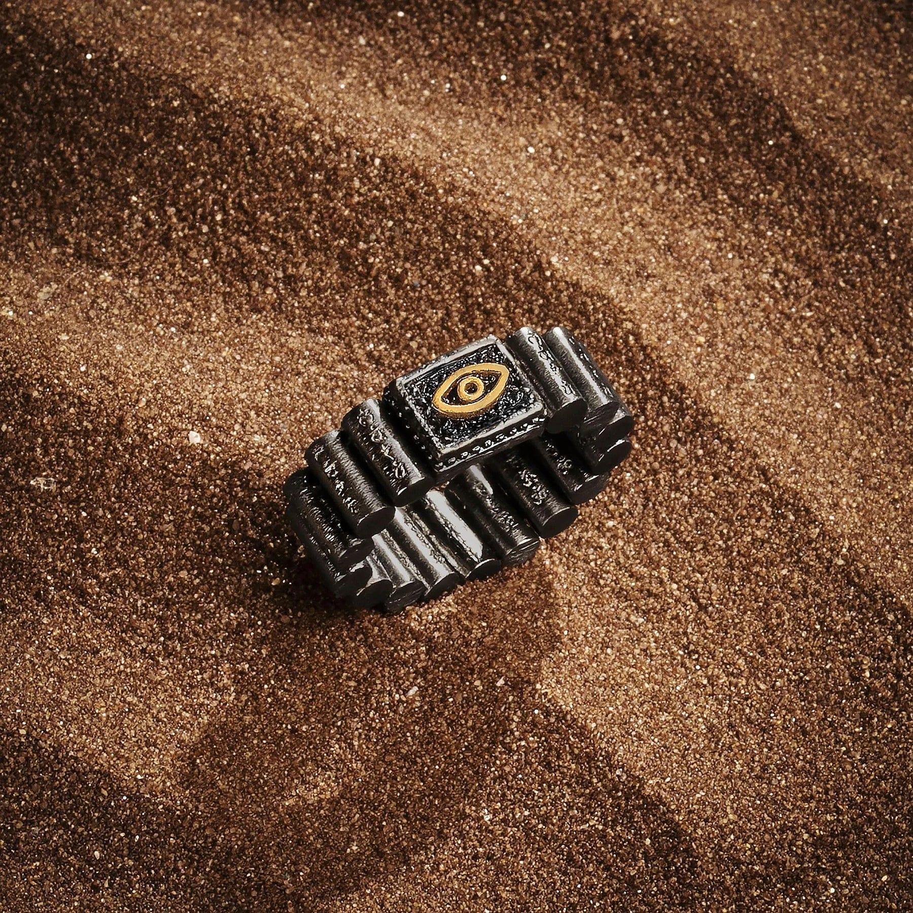 Protective Shield - Evil Eye Mantra Ring