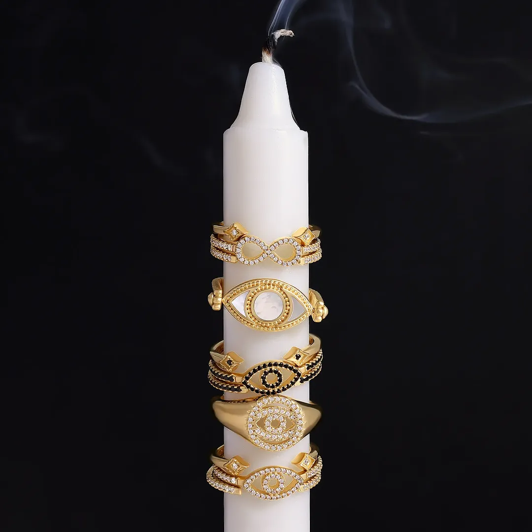 Pure Lustre Guardian Evil Eye Ring - Image 3