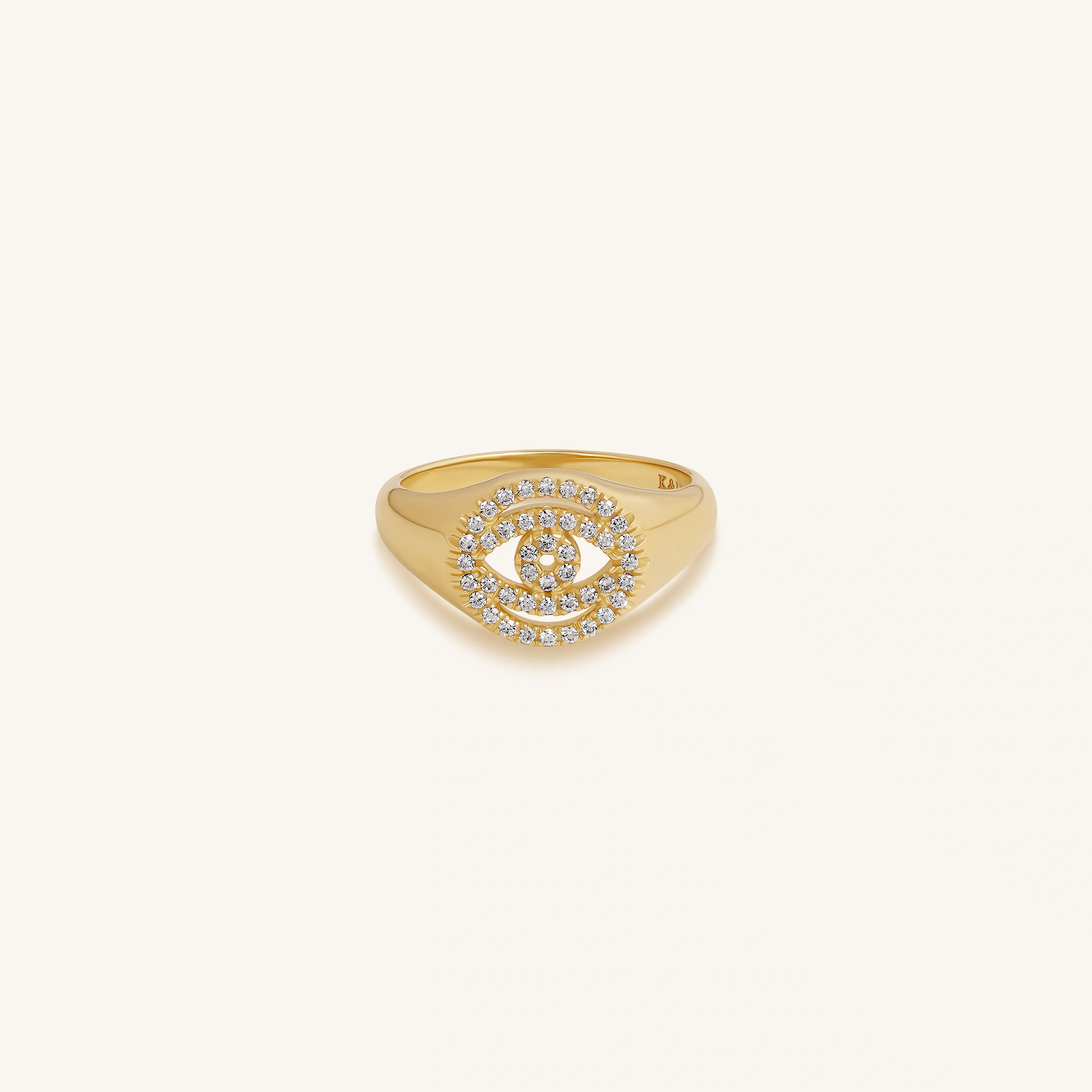 Pure Lustre Guardian Evil Eye Ring - Image 4