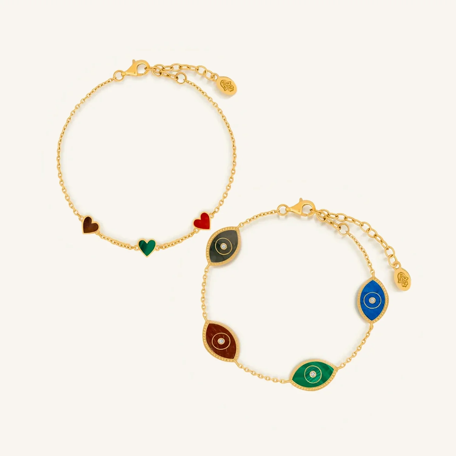 Radiant Bonds Multi-Stone Bracelet Set
