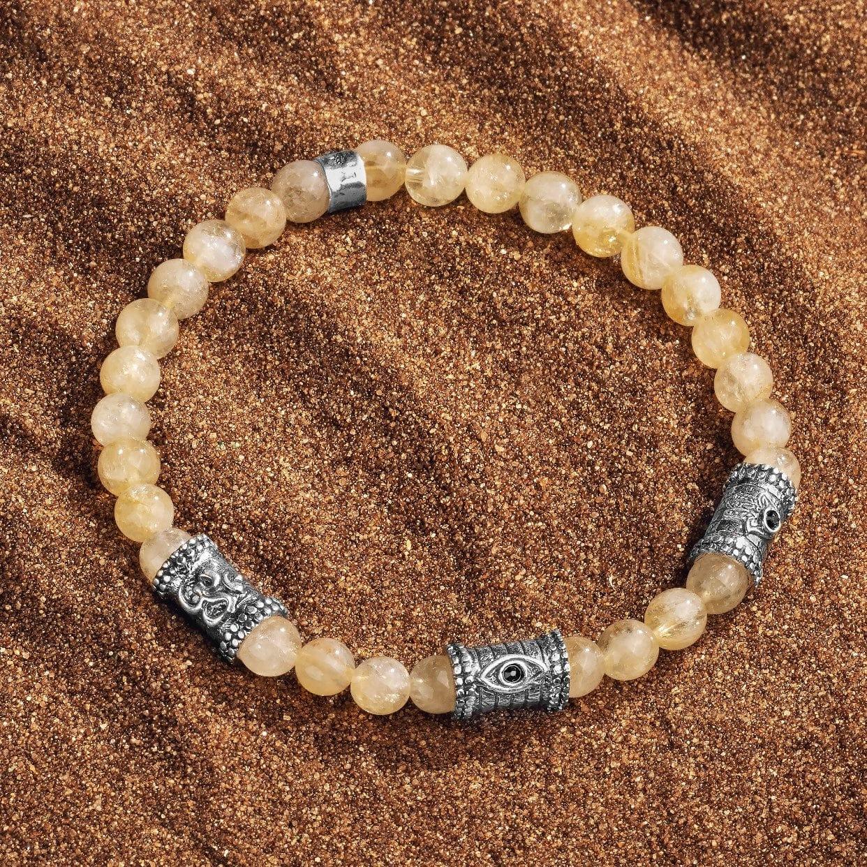 Radiant Expression - Triple Protection Citrine Bracelet