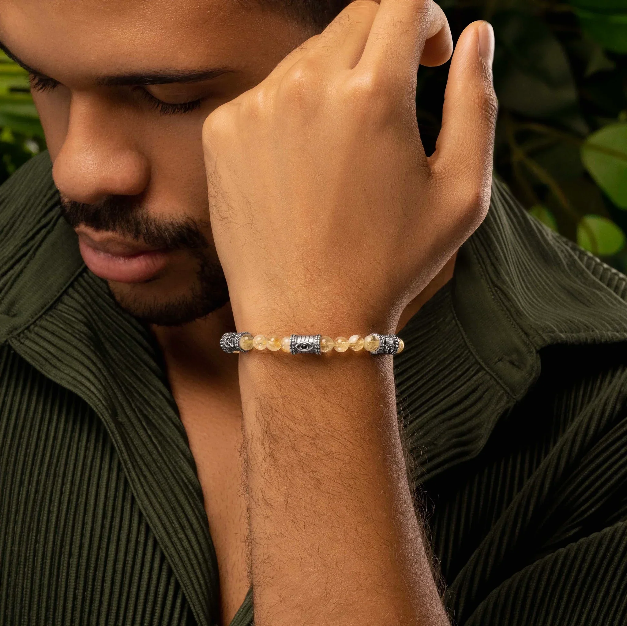 Radiant Expression - Triple Protection Citrine Bracelet - Image 2